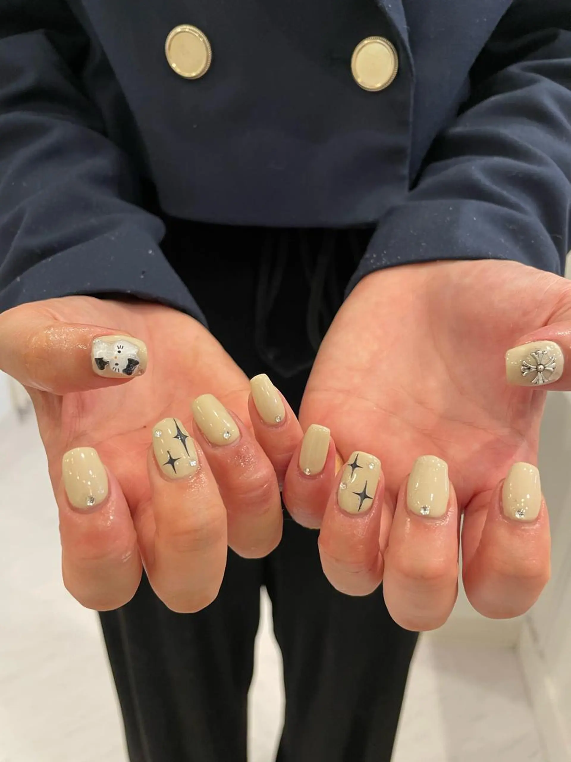 ネイル 束感まつ毛/ネイル/ LED♥KIRARAのマツエク・マツパデザイン