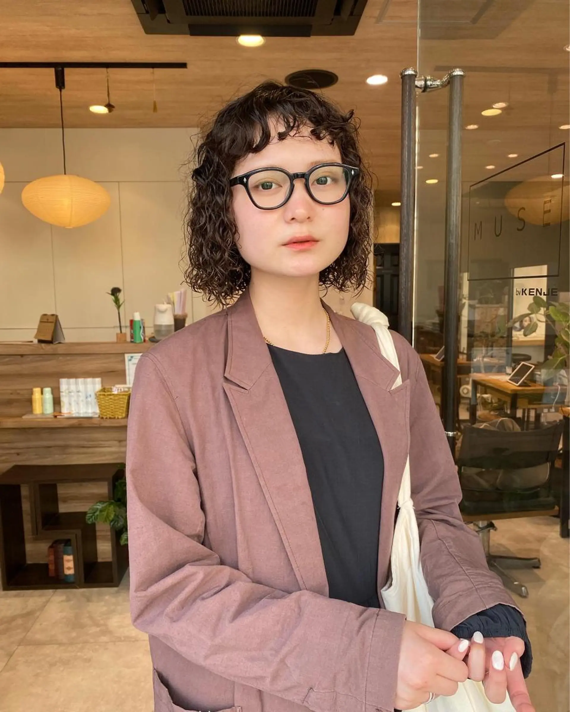 ショート パーマ パーマ パーマ指名No1 /namiのヘアスタイル