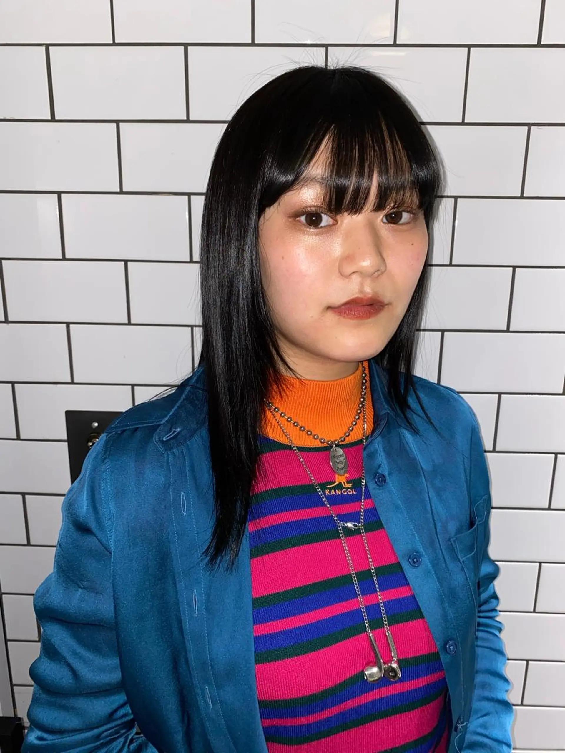 ミディアム カラー XENA表参道 MIKUのヘアスタイル