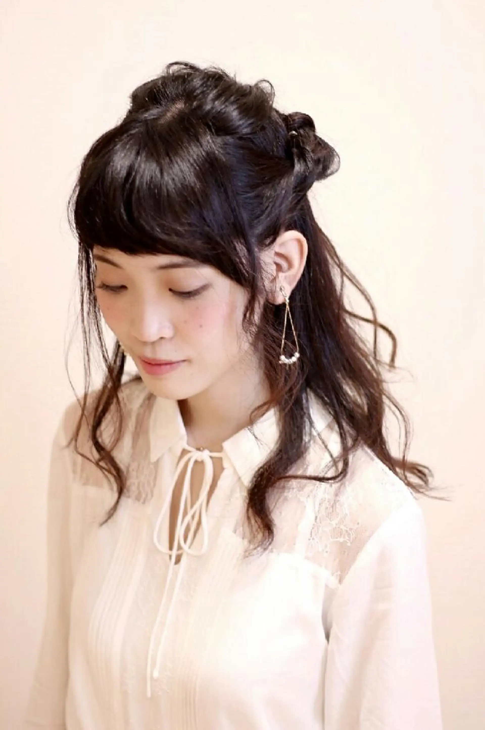 ロング キノシタ ナオユキのヘアスタイル