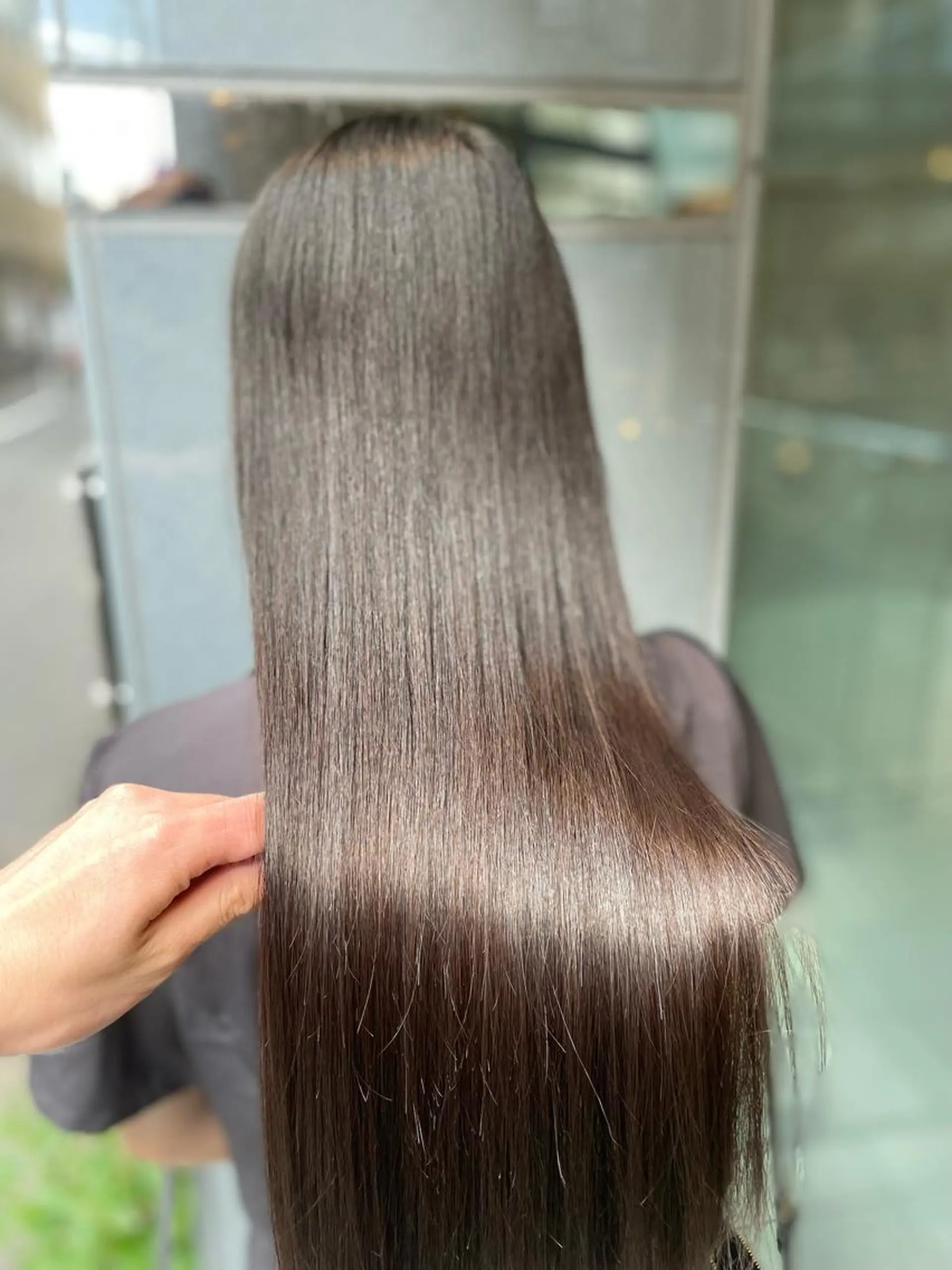 セミロング 美髪矯正 Rioのヘアスタイル