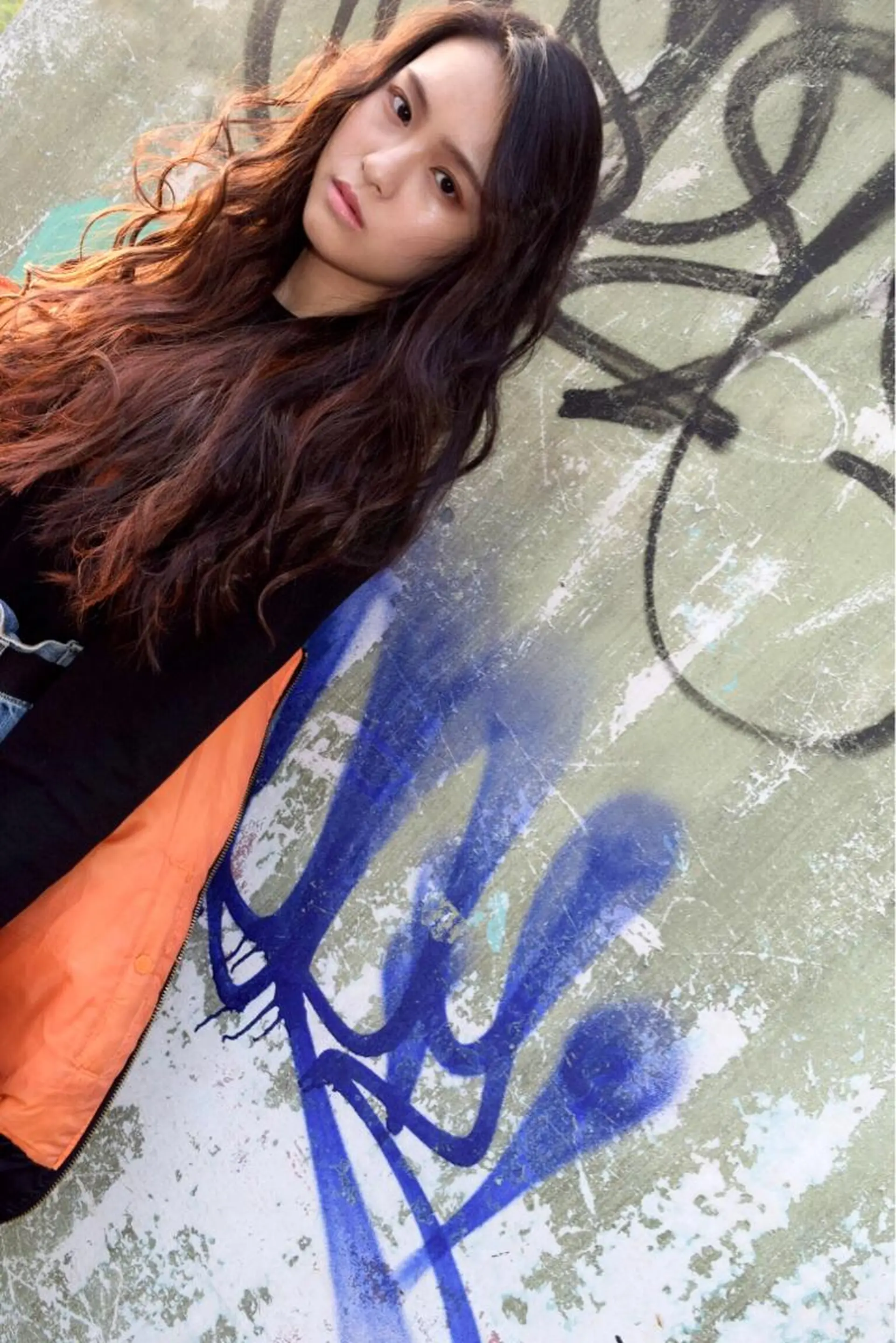 ロング カラー JUNYA 海外ガールヘアのヘアスタイル