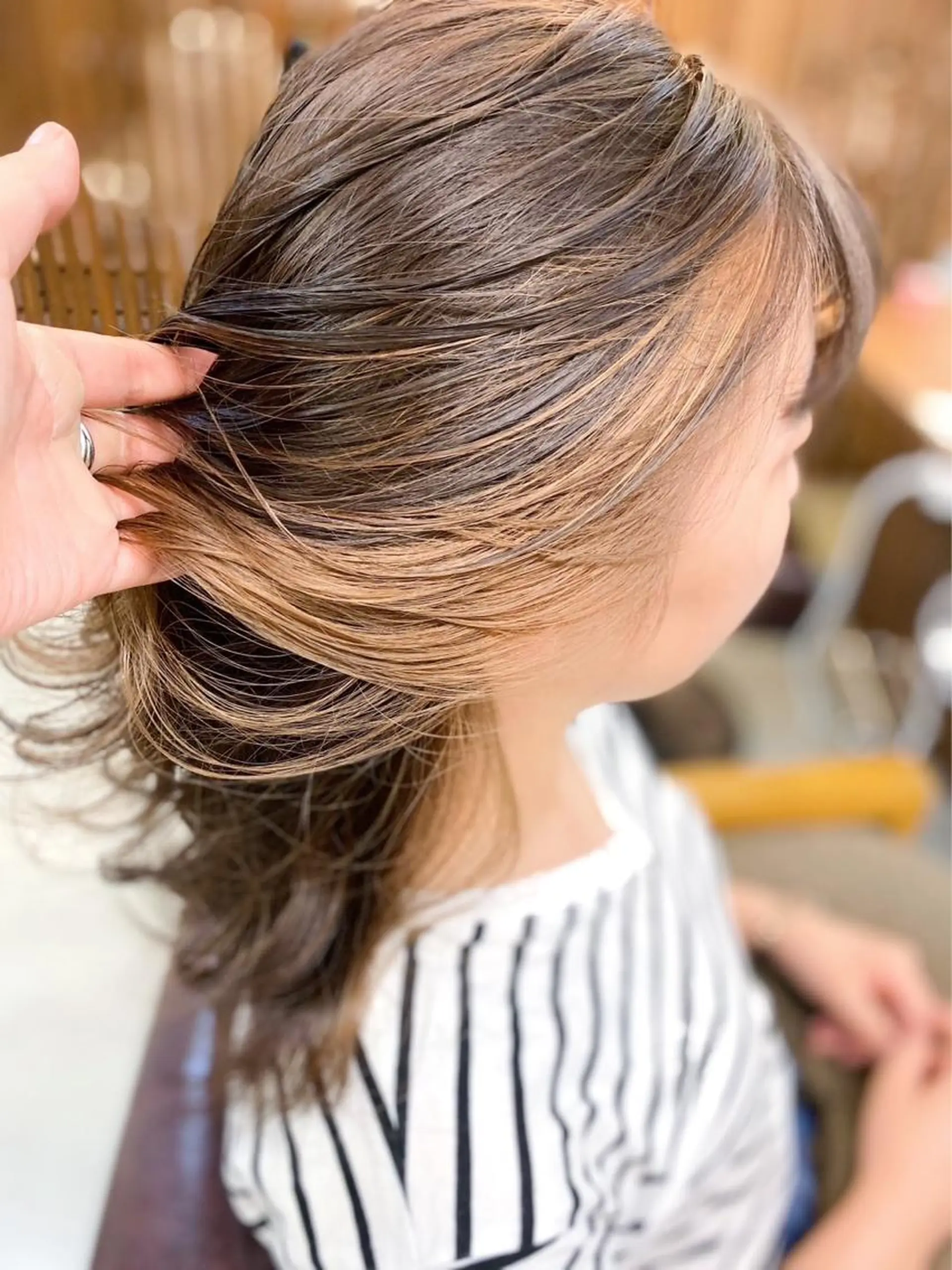 カラー レディースカット/大 船/サイトウアレンのヘアスタイル