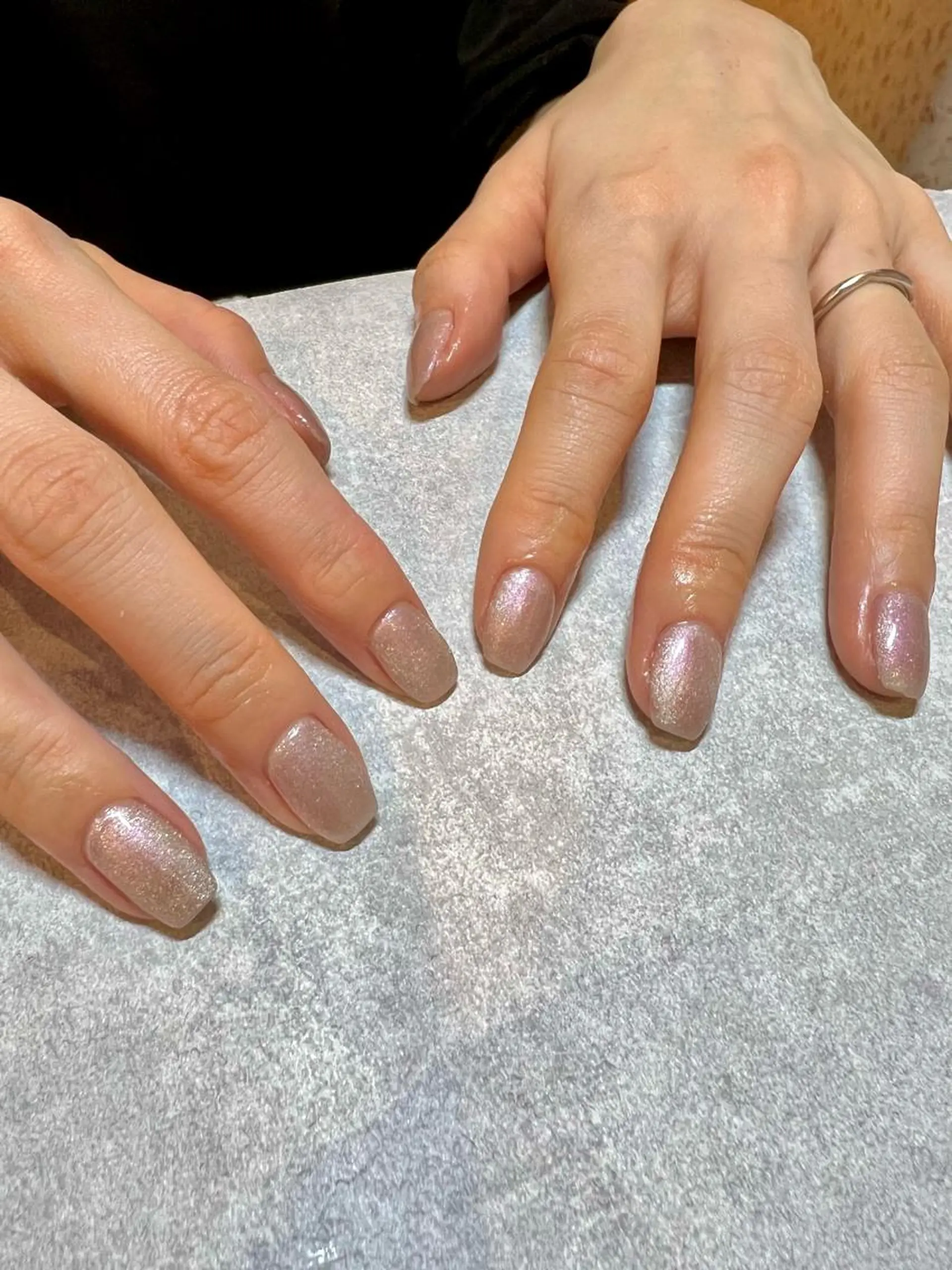 ネイル マグネットネイル マグネットワンカラー ワンカラーネイル yoko .のネイルデザイン