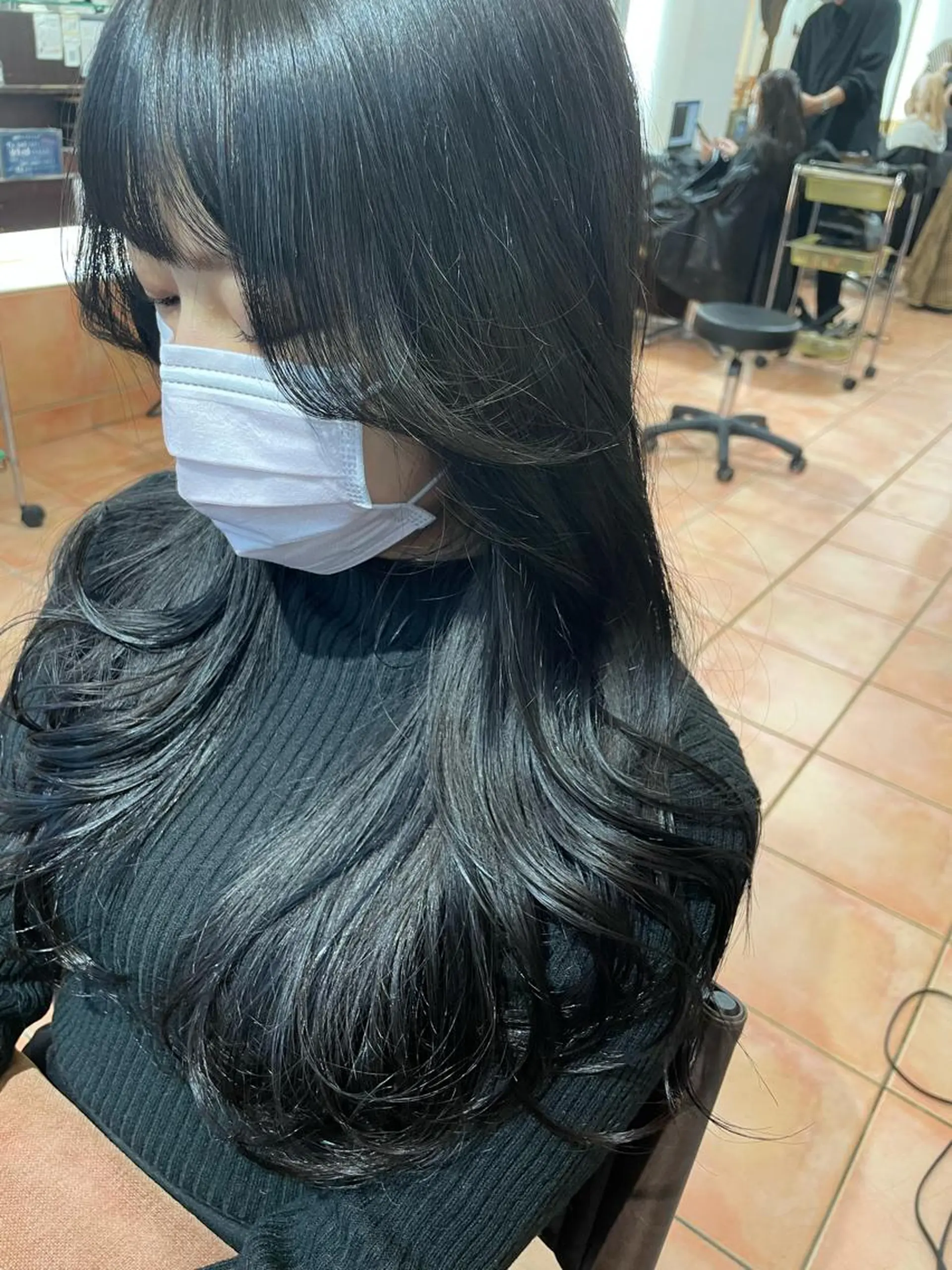 ロング カラー 韓国風ヘア 🦋透明感 艶カラー Rie🦋のヘアスタイル