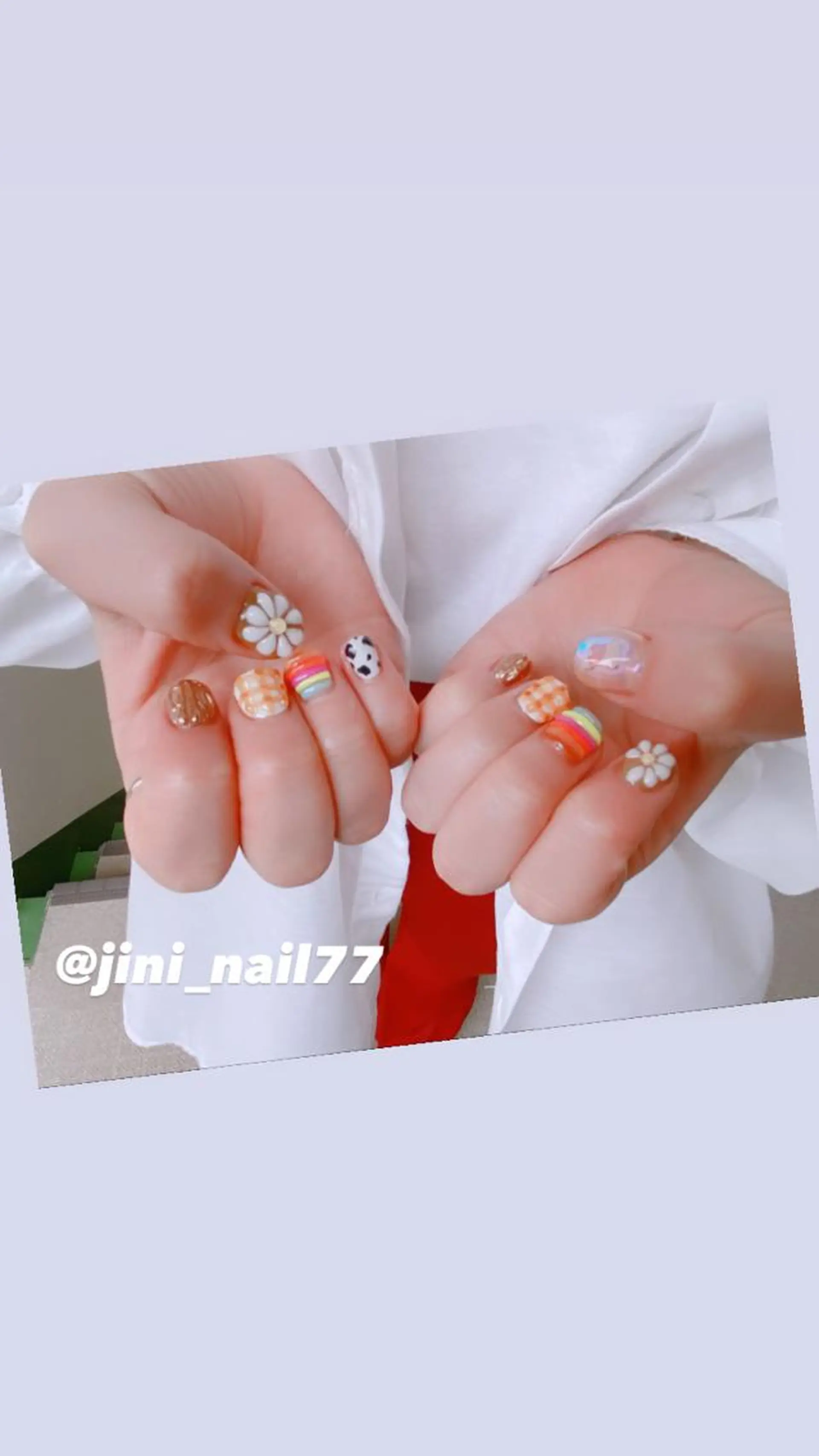 ネイル ハンドネイル JINI NAIL所属・ジニ ネイルのネイルデザイン