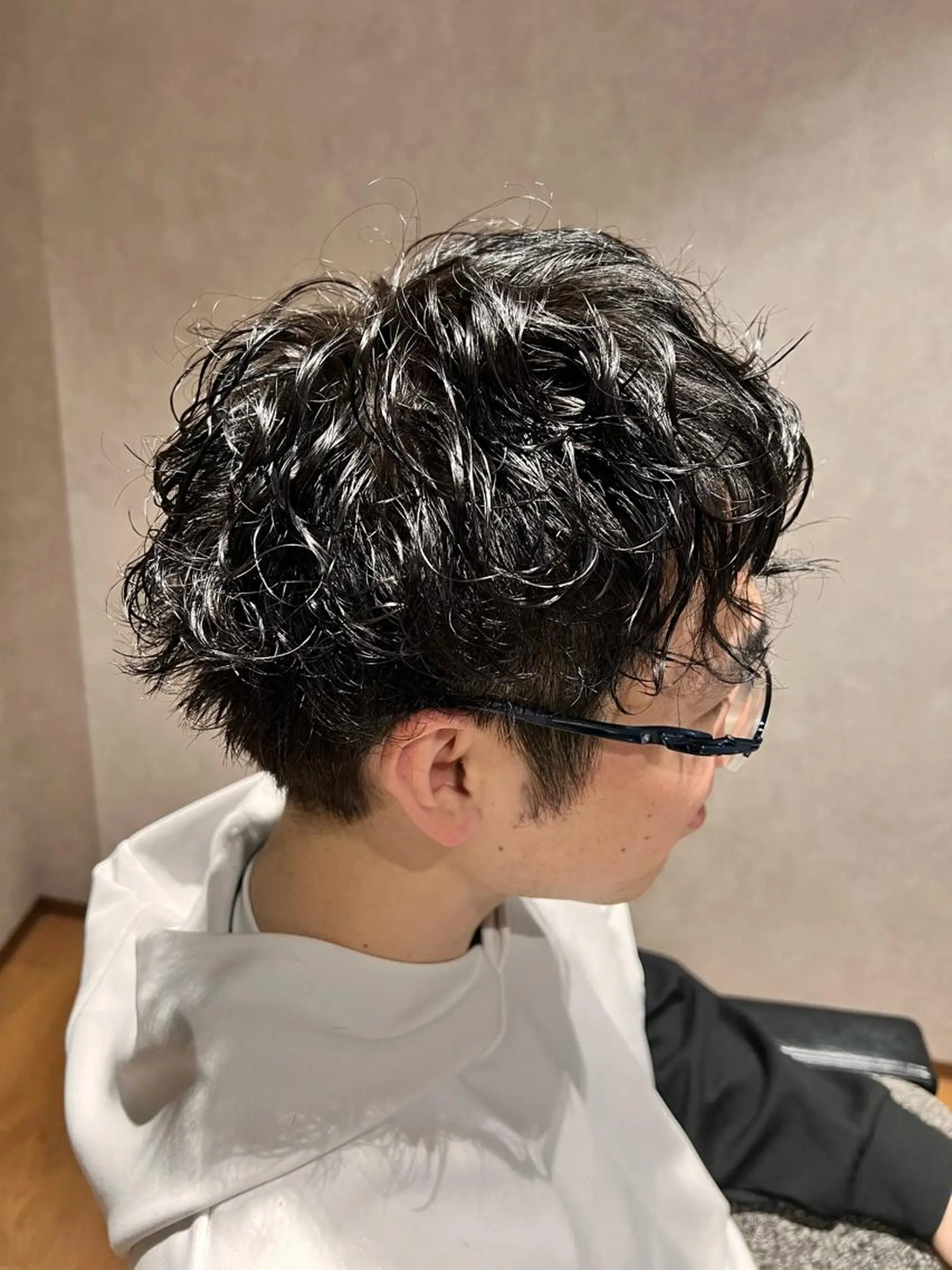 ショート パーマ メンズ特化☝️添田 好恵のヘアスタイル