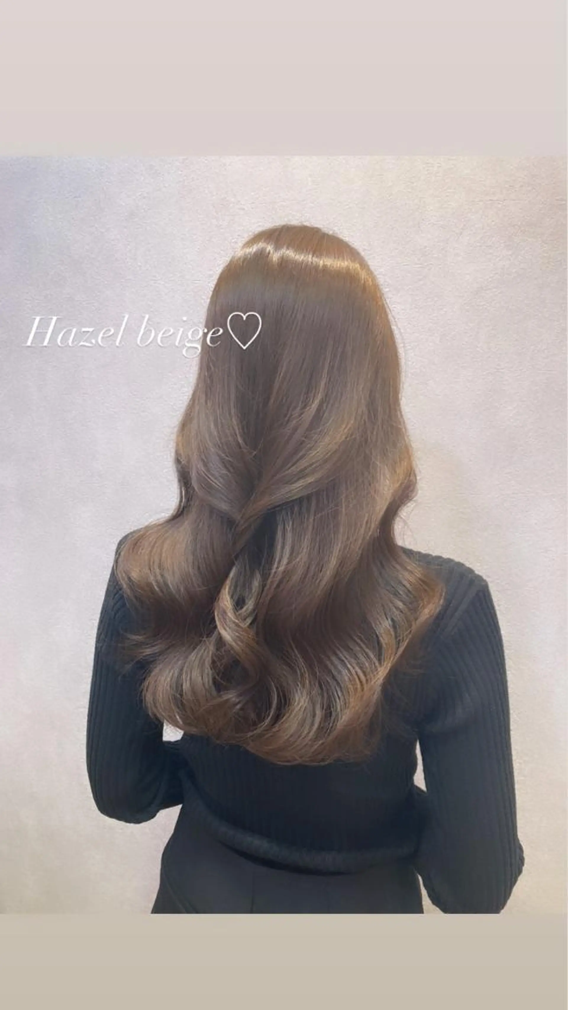 ロング カラー ベージュカラー 透明感カラー ヘーゼル 🩷韓国ヘア/ミディ アム🩷Maikaのヘアスタイル