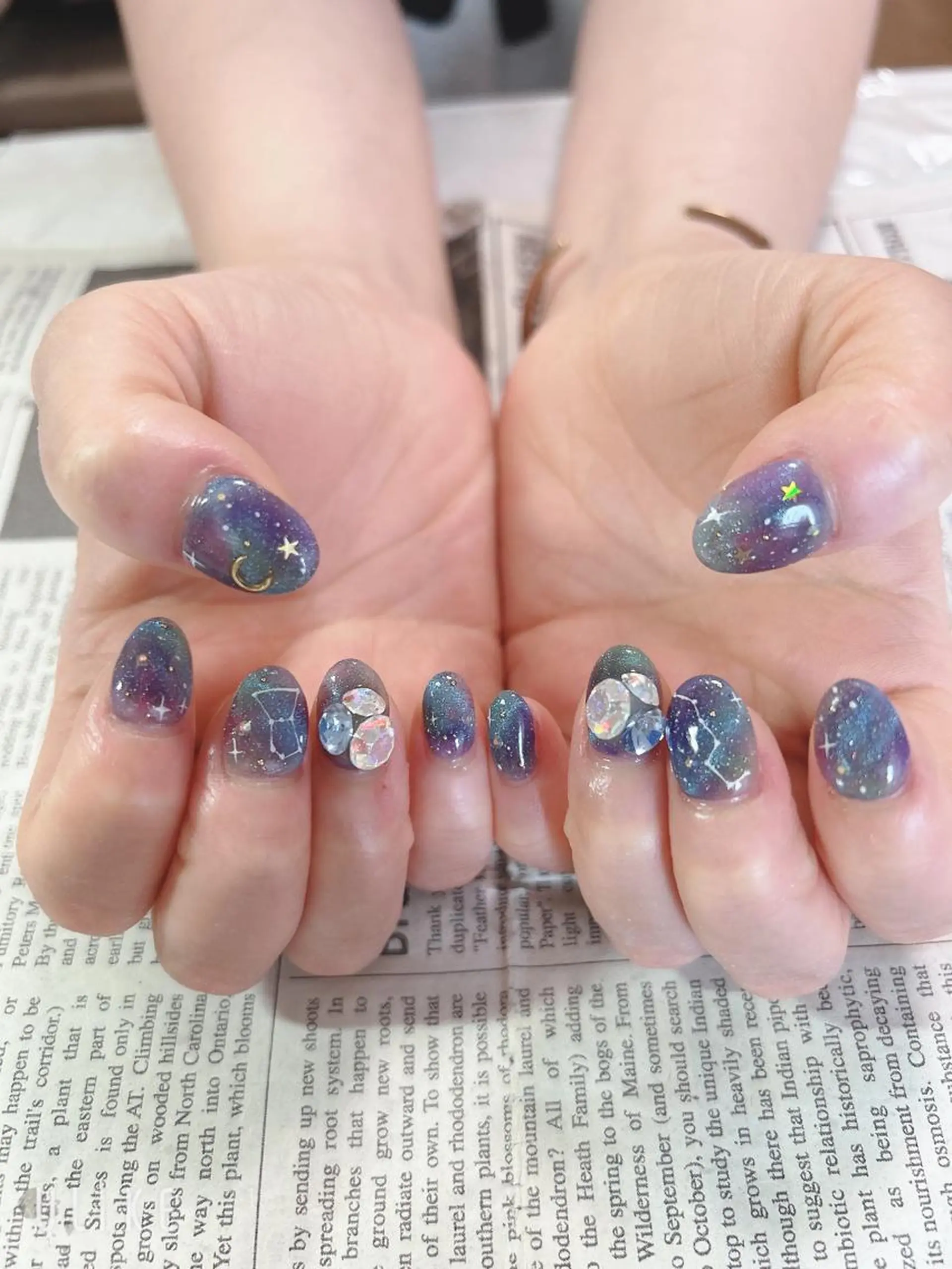 ネイル ハンドネイル ハンドケア 森山 舞のネイルデザイン