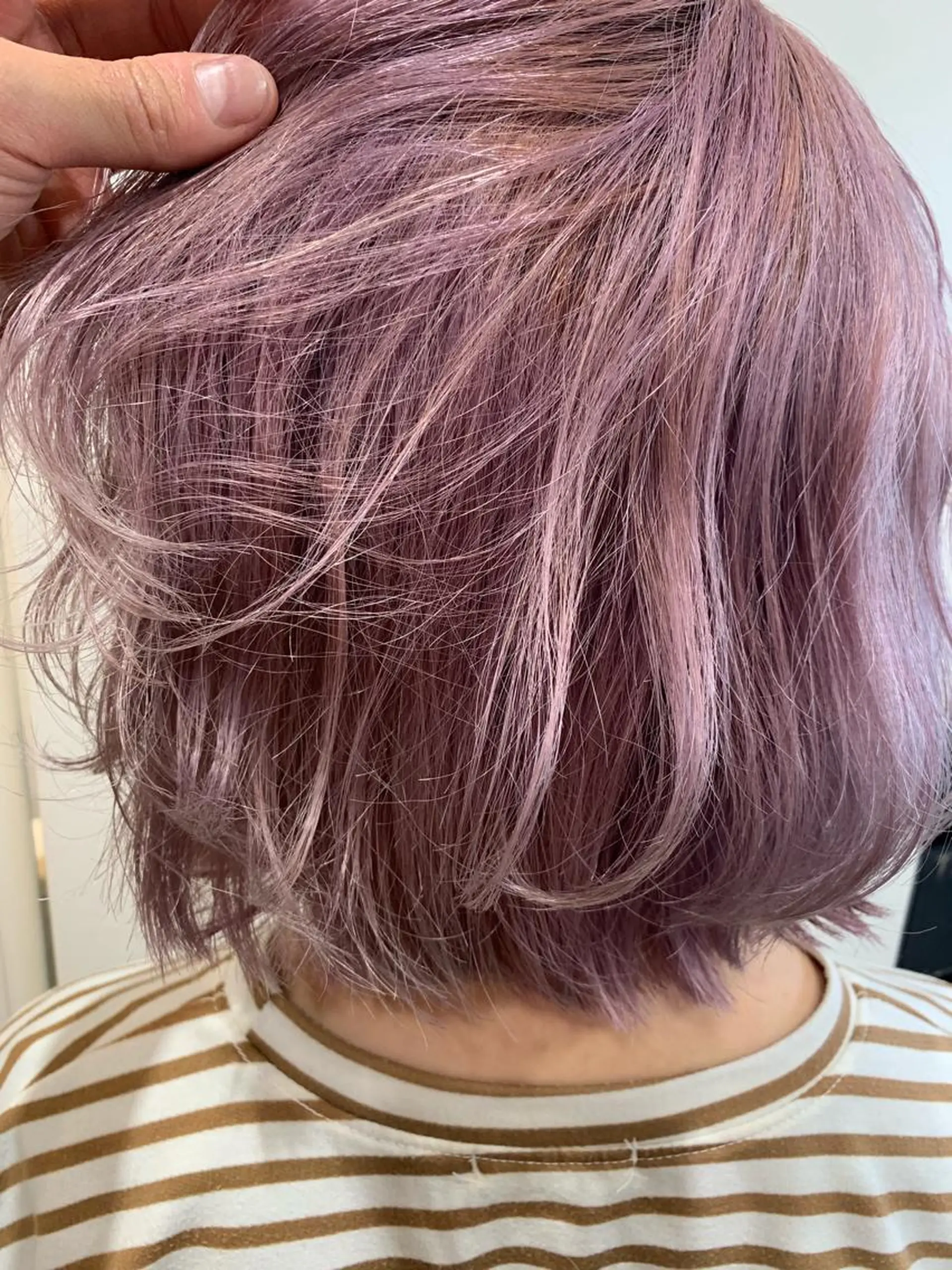 ミディアム ヘアカラー トリートメント ヘッドスパ ヘアセット 大宮/山口 竣也のヘアスタイル