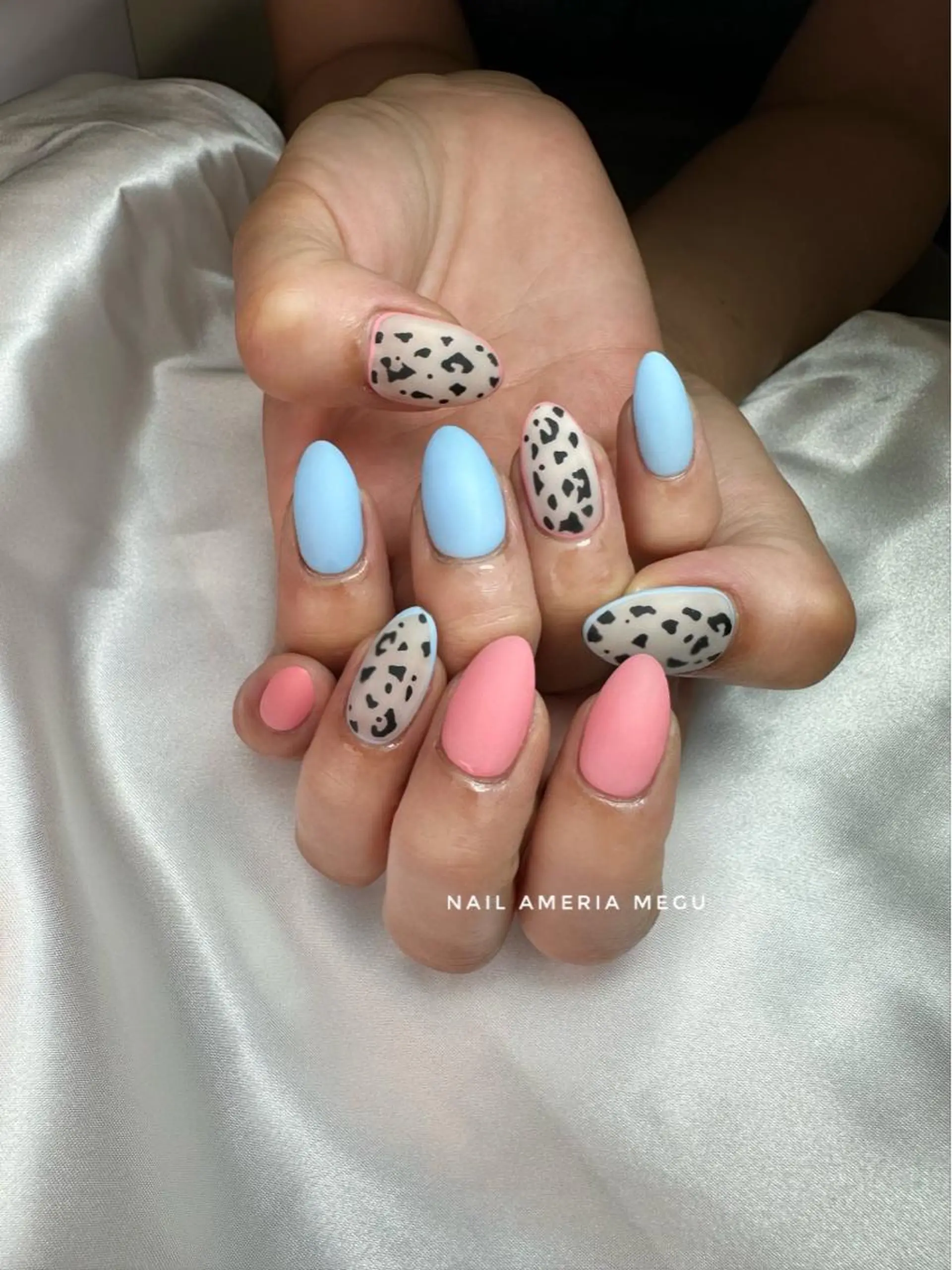 ネイル アニマル柄 ハンドネイル Nail ameria megu所属・ameria meguのネイルデザイン