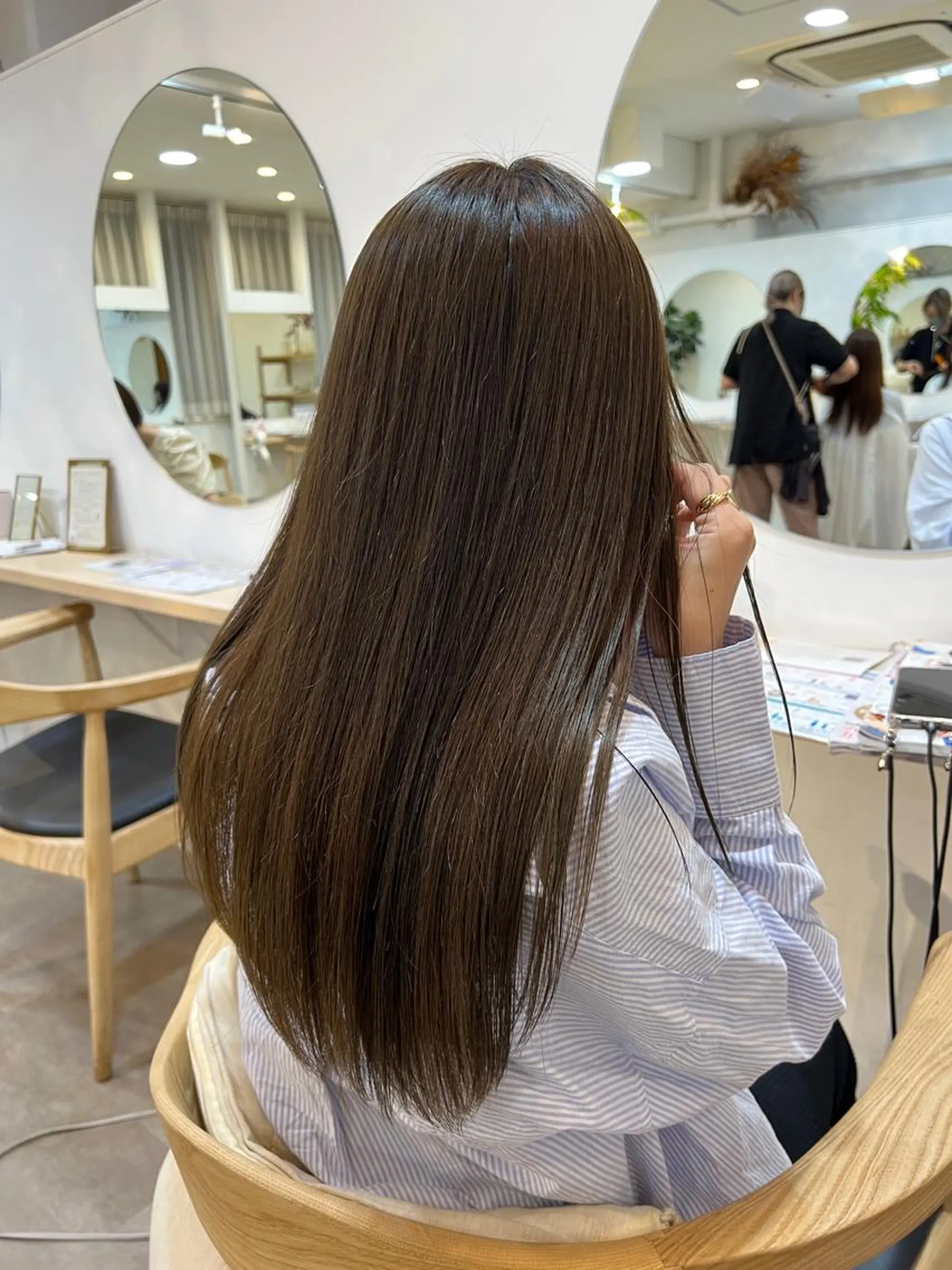 ロング カラー ショート・ボブパーマ 指名No.1かけるのヘアスタイル