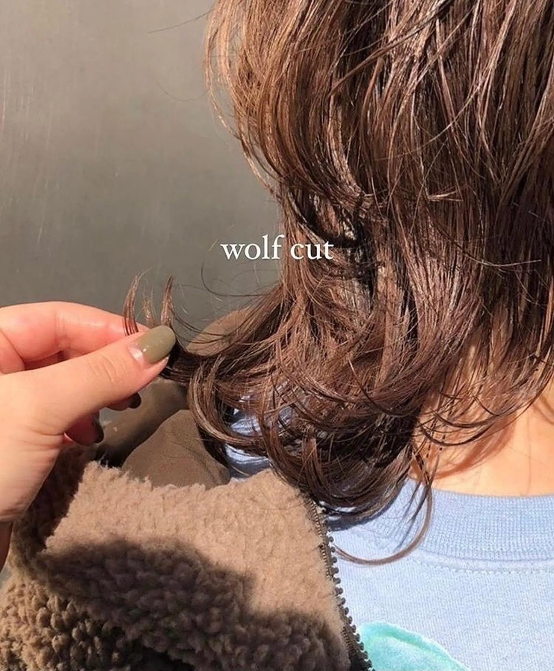 セミロング カラー i.+sapporo所属・🩶韓国ヘア🩶 くびれ❤︎顔まわりのヘアスタイル