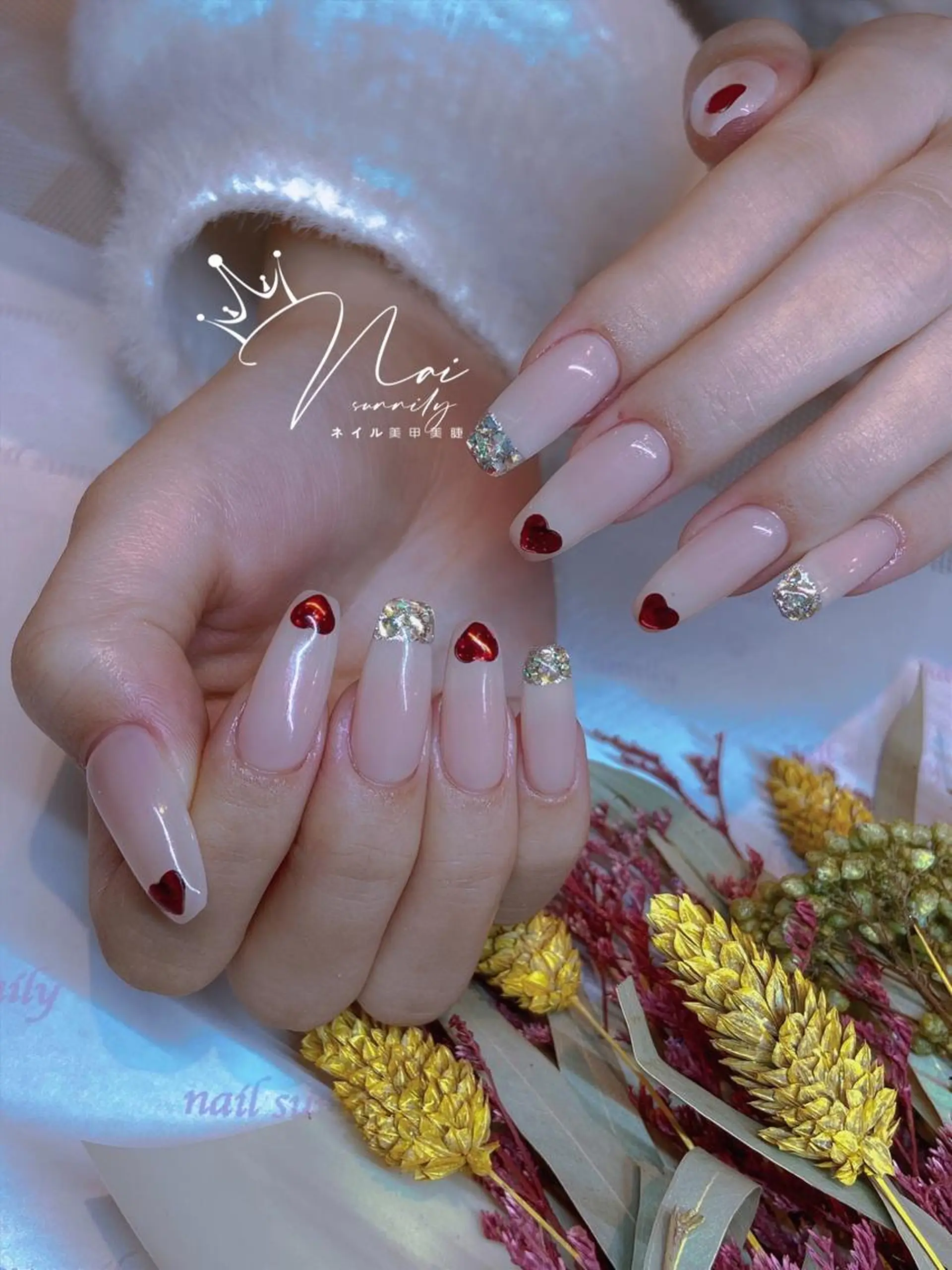 ネイル 長さだし専門店 M2 rikaのネイルデザイン