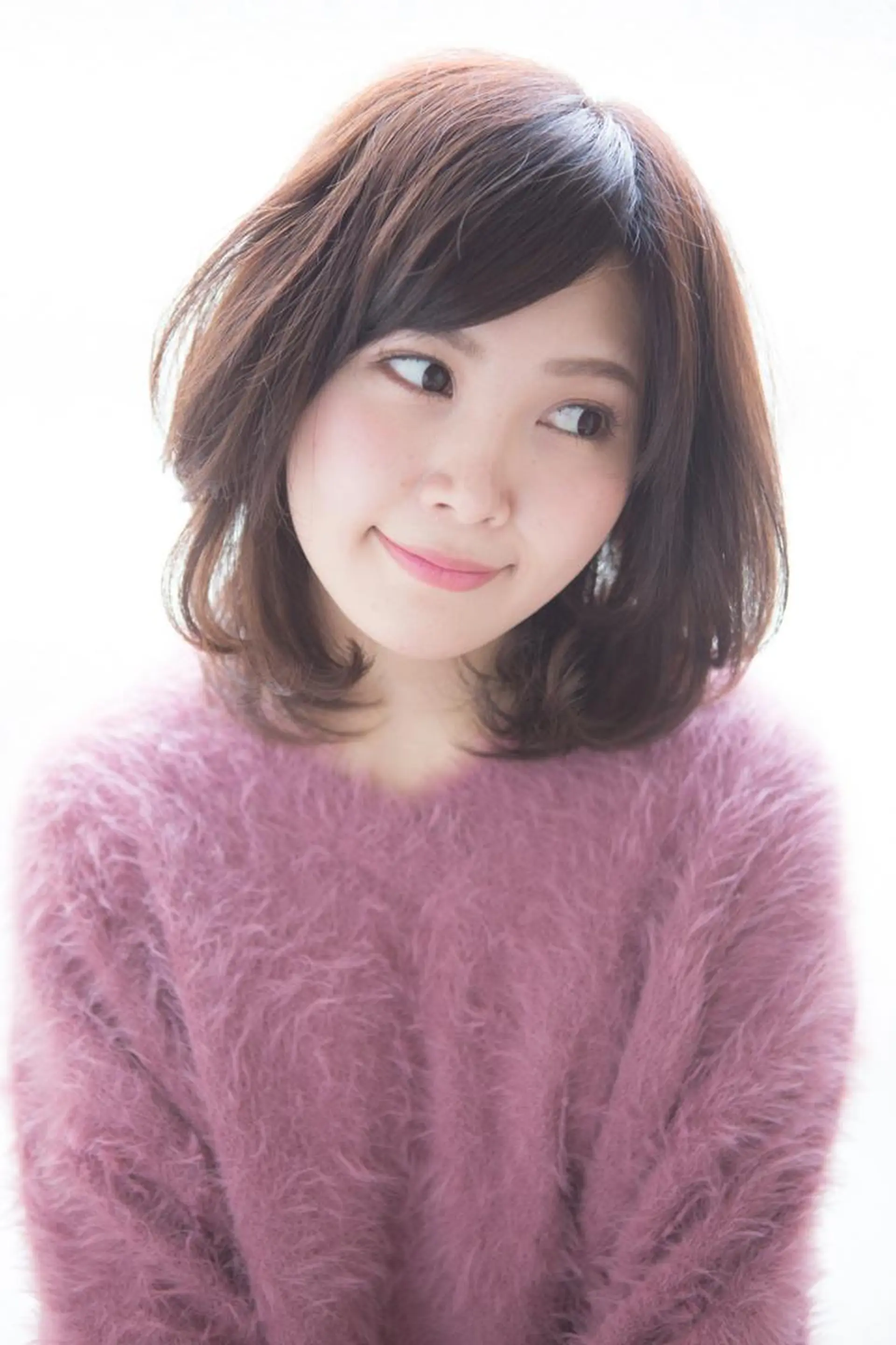 ミディアム 角 大輔のヘアスタイル