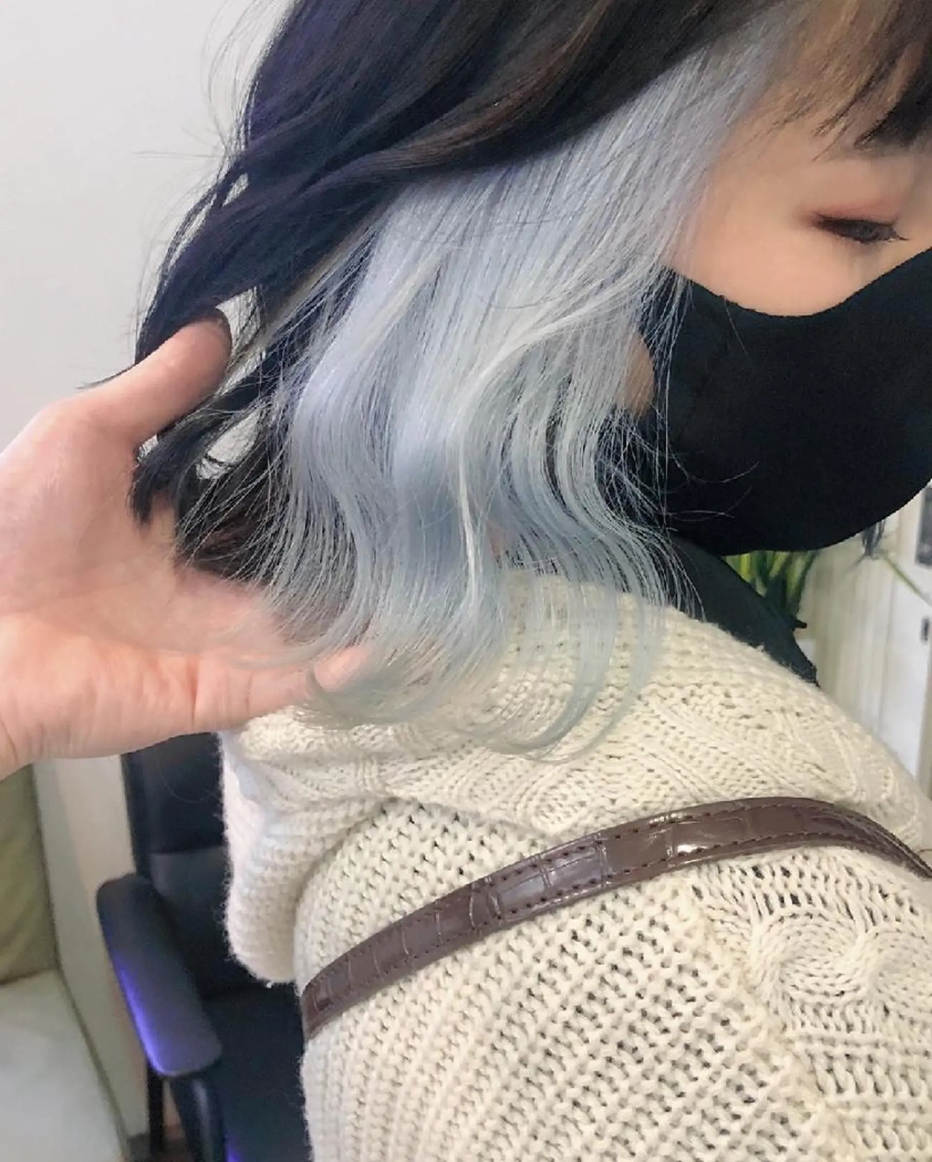 ショート カラー ヘアアレンジ 透明感/レイヤー 🇰🇷tomonaのヘアスタイル