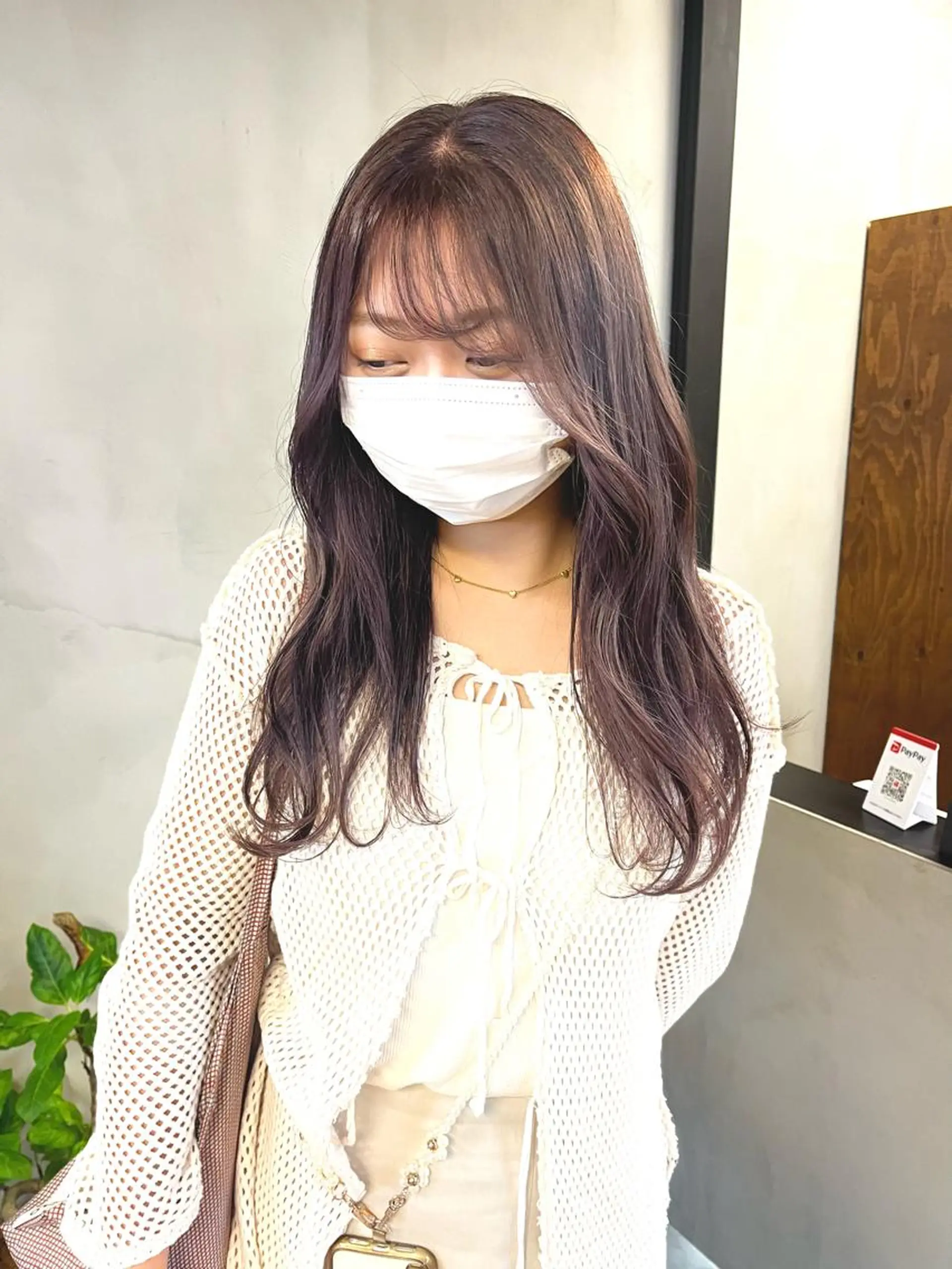 ロング カラー ヘアアレンジ esu西梅田所属・ena/ブリーチなし 透明感・レイヤー🎀のヘアスタイル