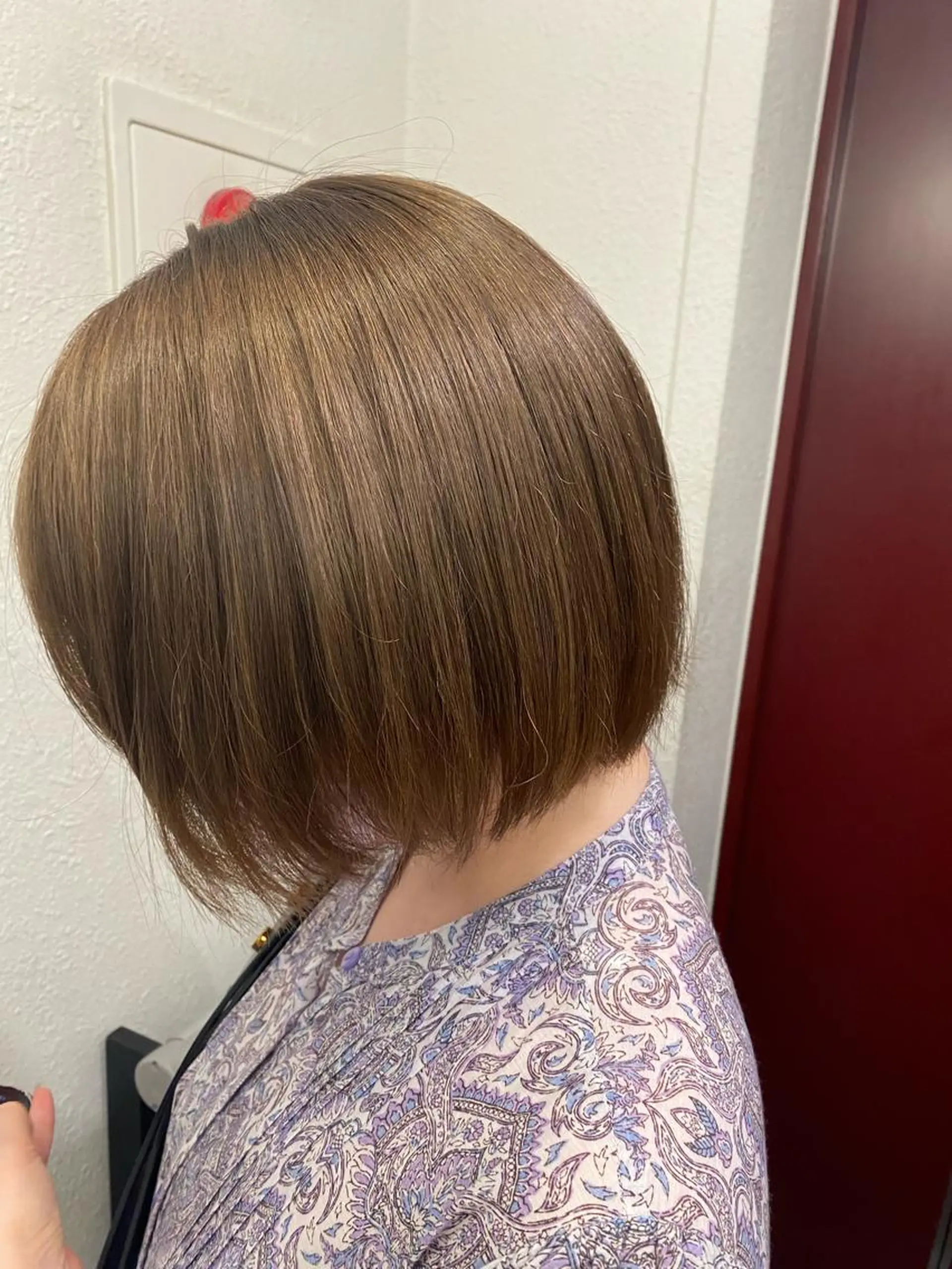 ショート カット ヘアカラー トリートメント 名駅/艶韓国風ヘア miyabiのヘアスタイル