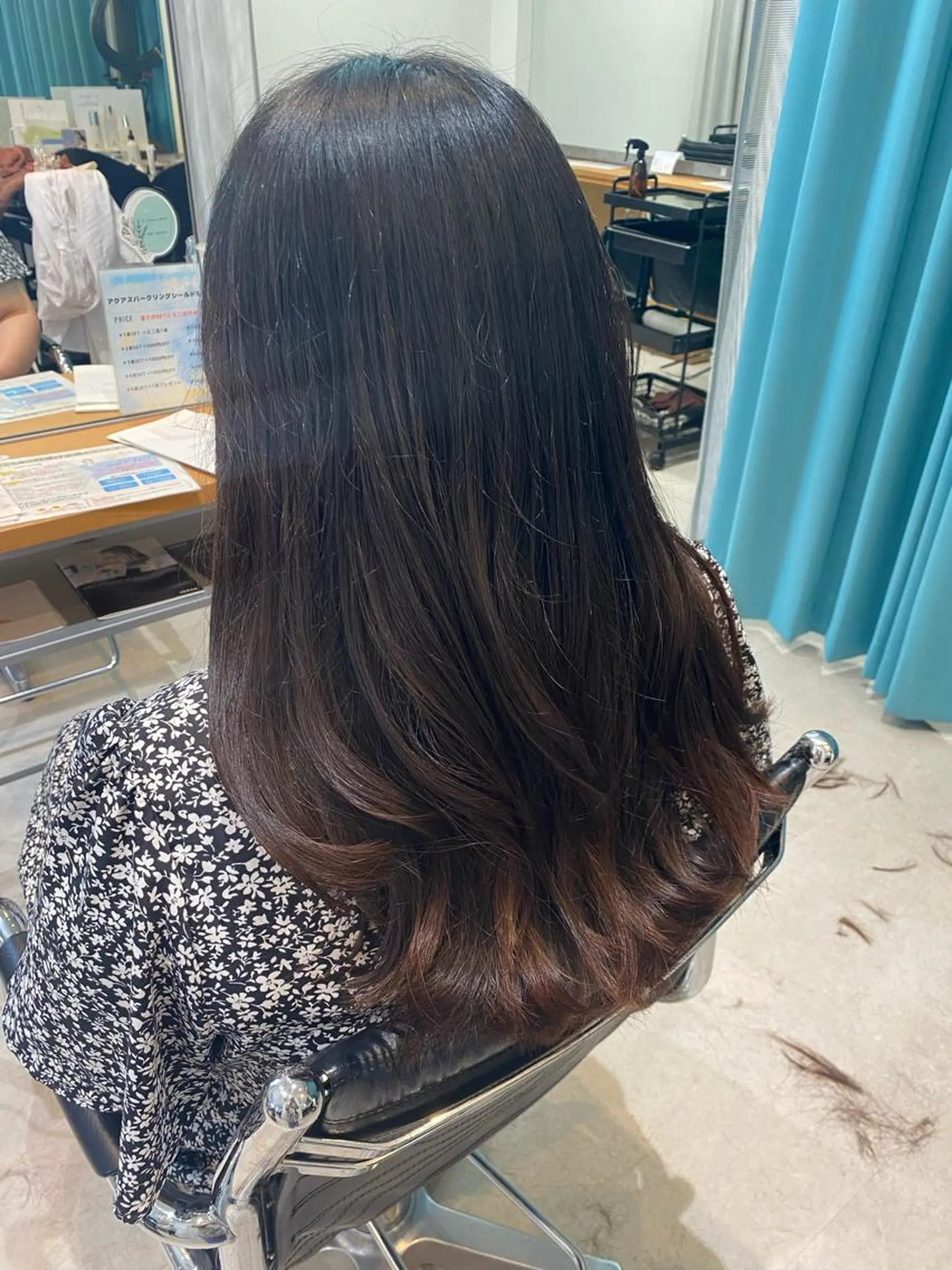ロング hair S.coeur emu所属・黒木 日那のヘアスタイル