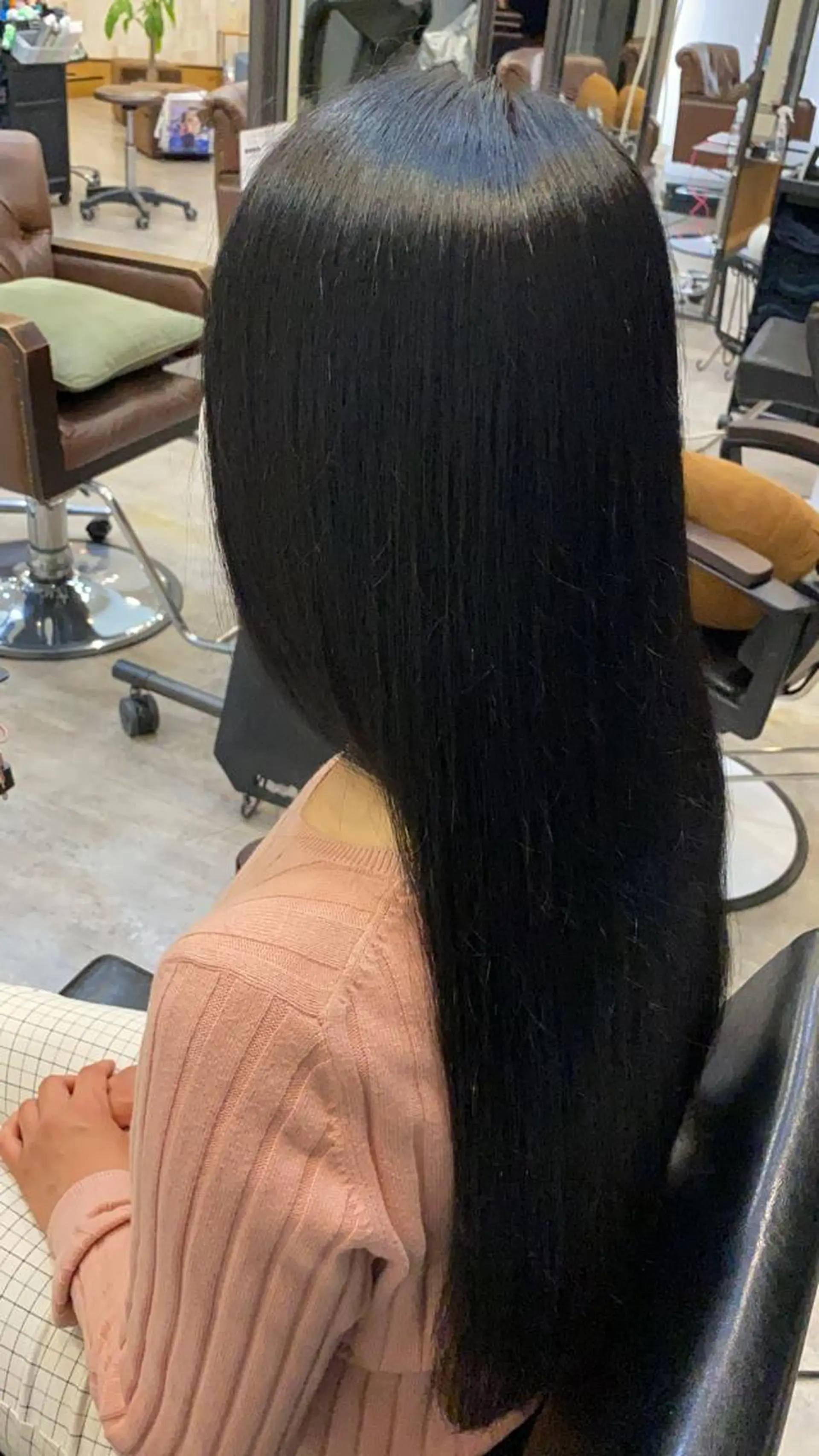 ロング カラー 🟢NEGi🟣 🫧髪質改善のヘアスタイル