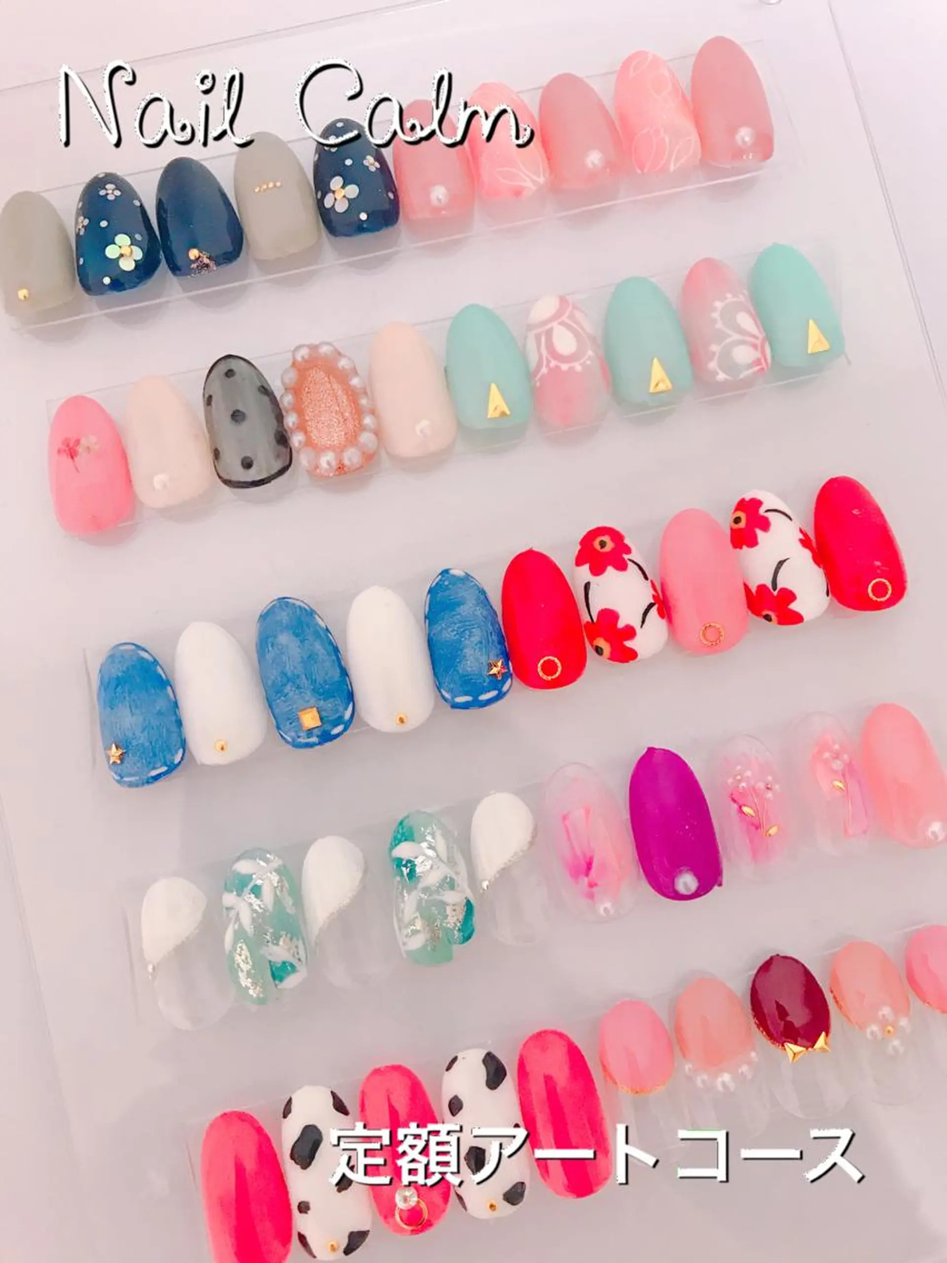 ネイル アートネイル ハンドネイル Nail Calm所属・プライベートサロン Calmのネイルデザイン