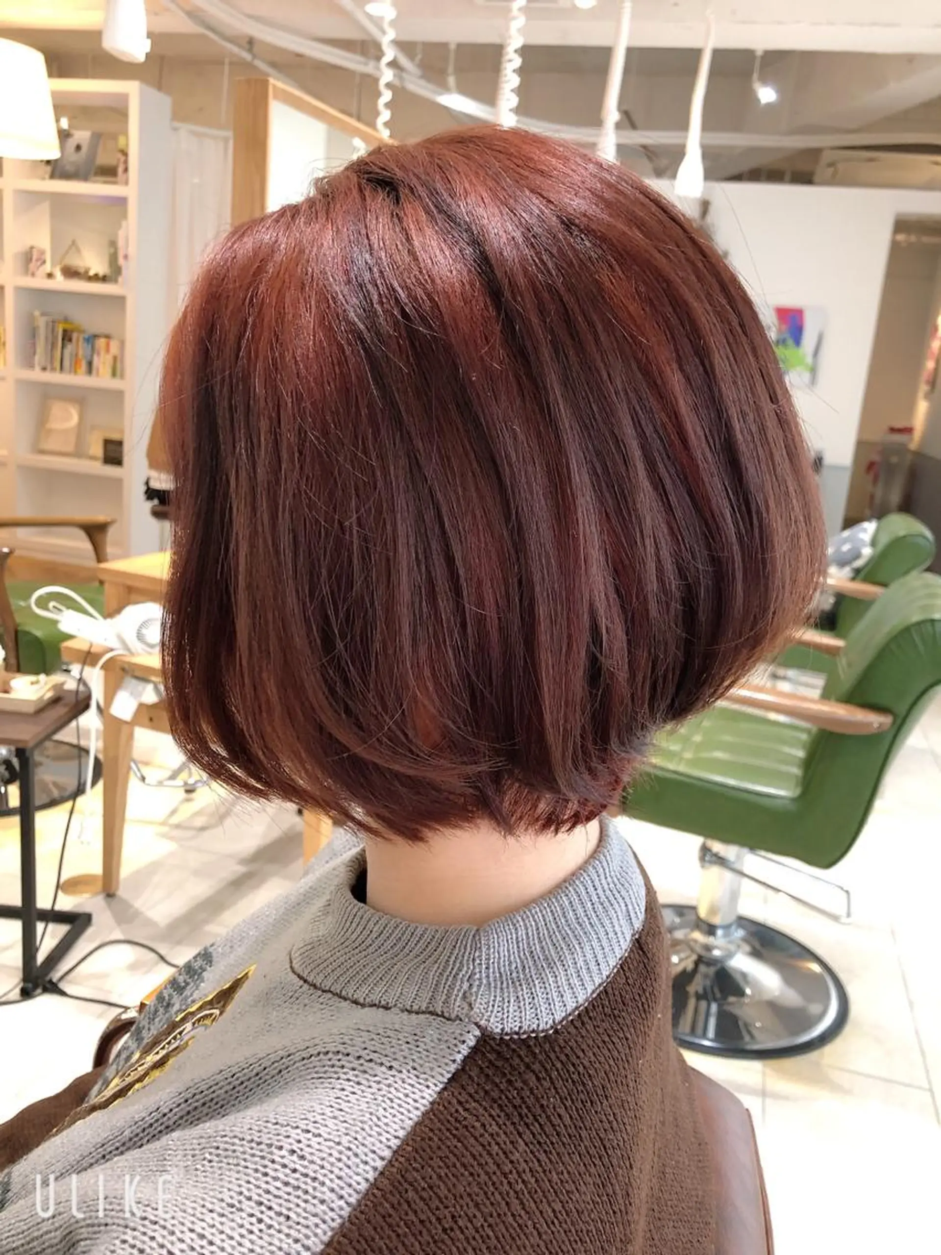 ショート ショートボブ ボブ ショートヘア ヘアカラー トリートメント 過去一の柔髪ヘア 🌿IVYjoureのヘアスタイル