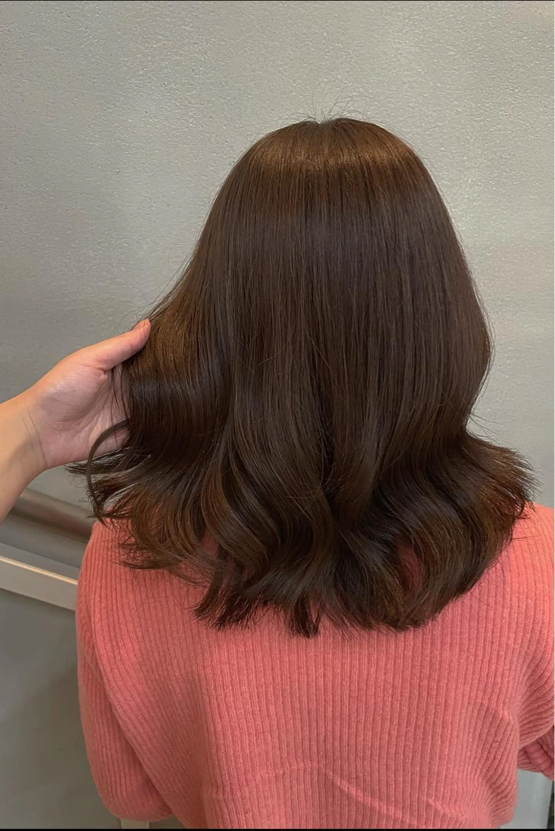 ミディアム カラー ベージュカラー ブリーチ ブリーチなしカラー 沖縄/ヘアアレンジ /ナカノのヘアスタイル