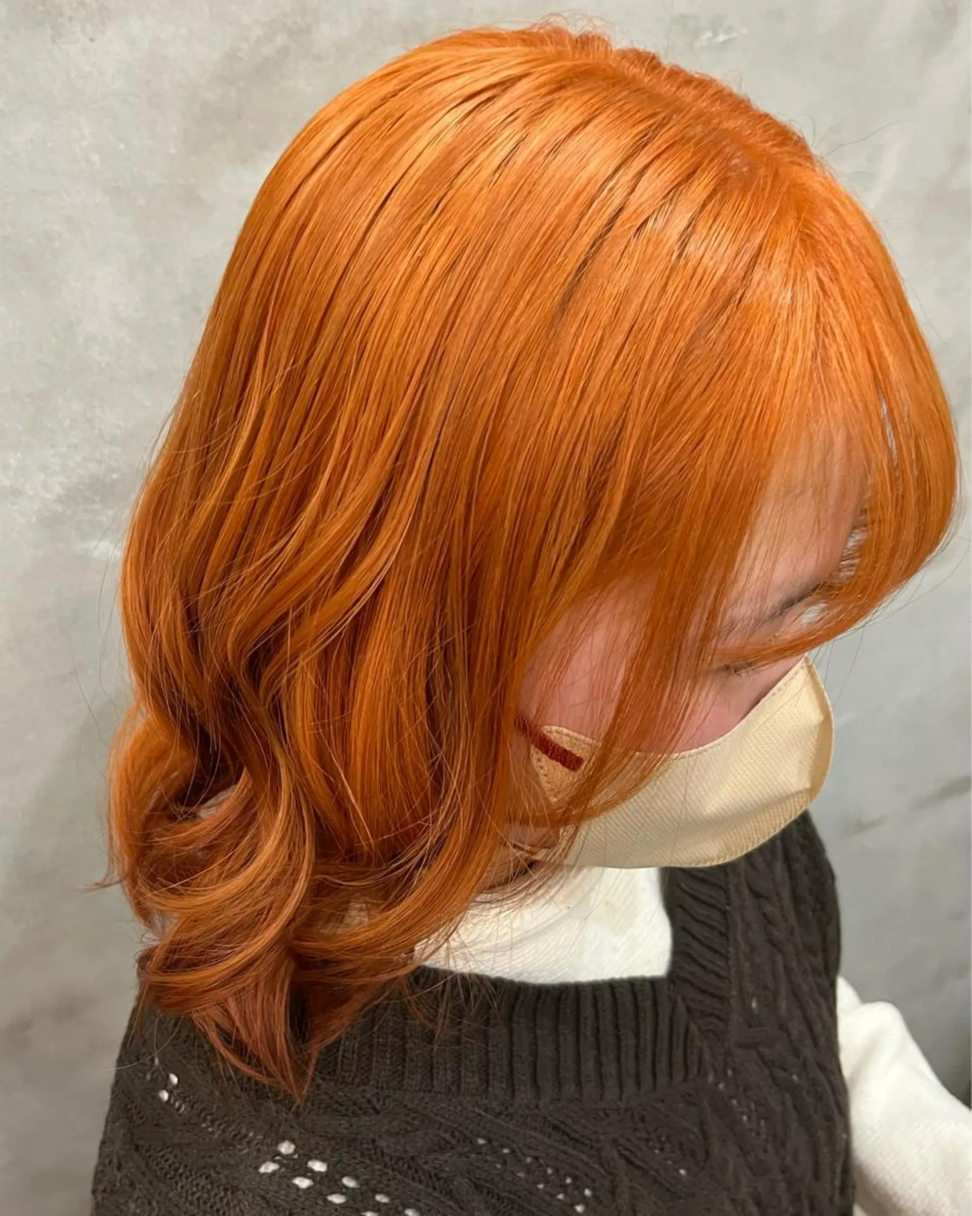 ミディアム カラー ブリーチ ケアブリーチ ダブルカラー トリートメント 艶髪/ハイトーン/ ヘアセット/モエノのヘアスタイル