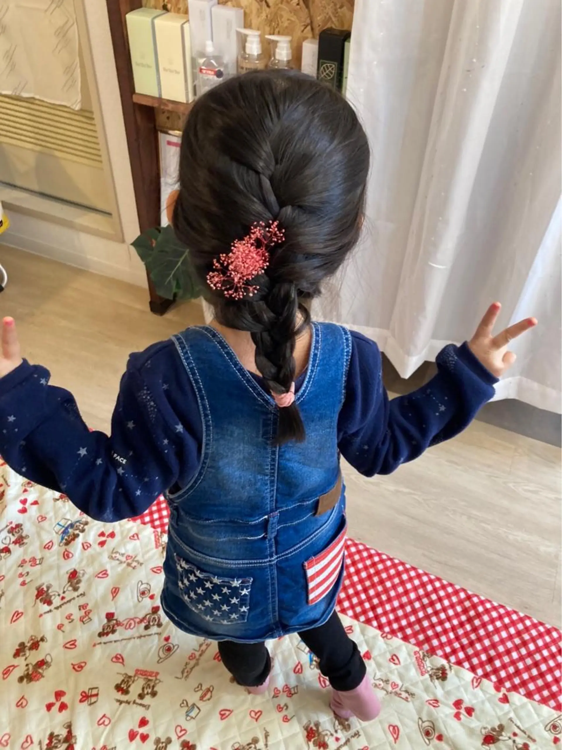 ヘアアレンジ キッズ ヘアセット HempBeauty 浅野アサミのその他イメージ