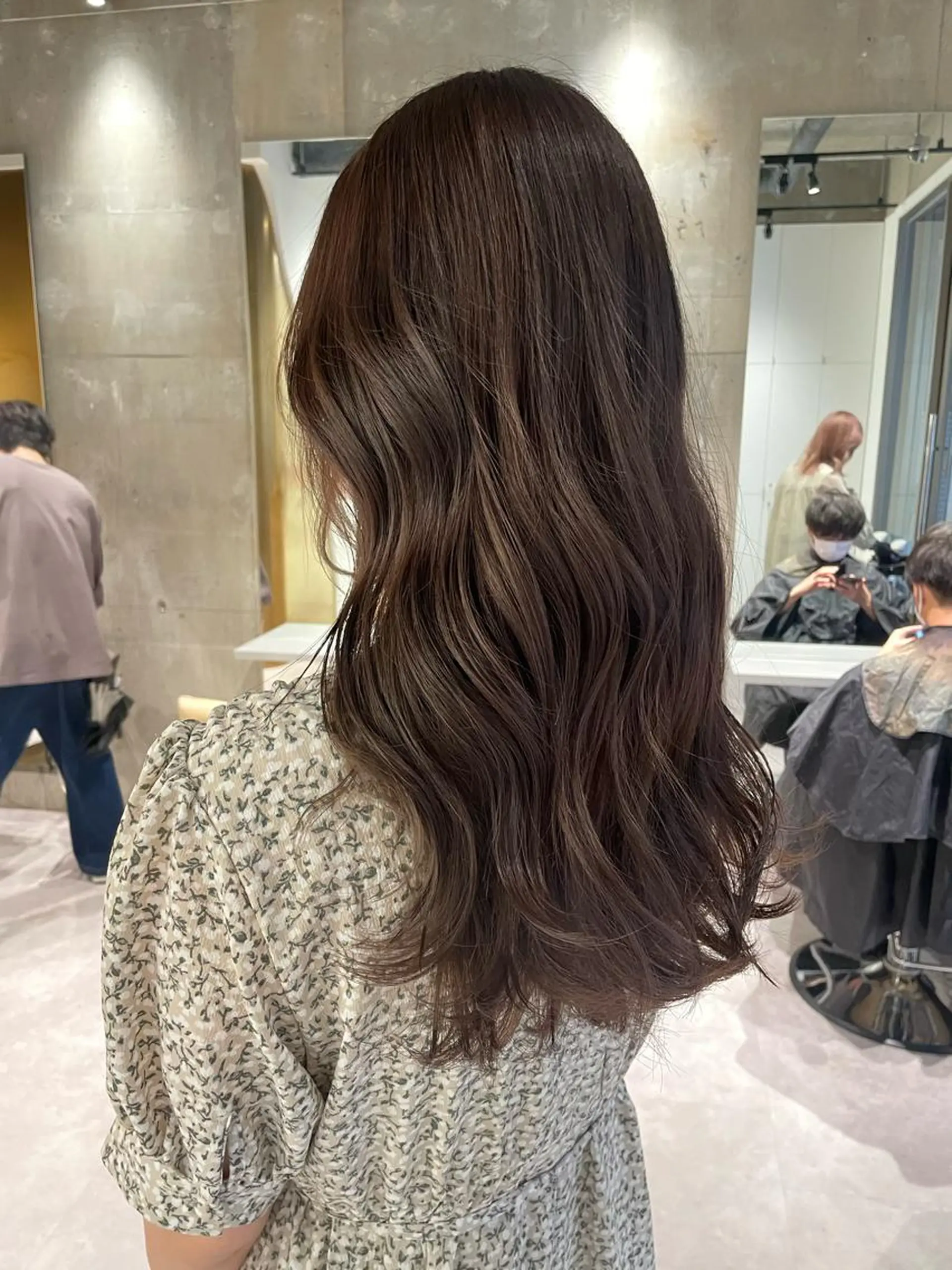 ロング カラー パーマ 海外レイヤー 🇺🇸/ヒナコのヘアスタイル