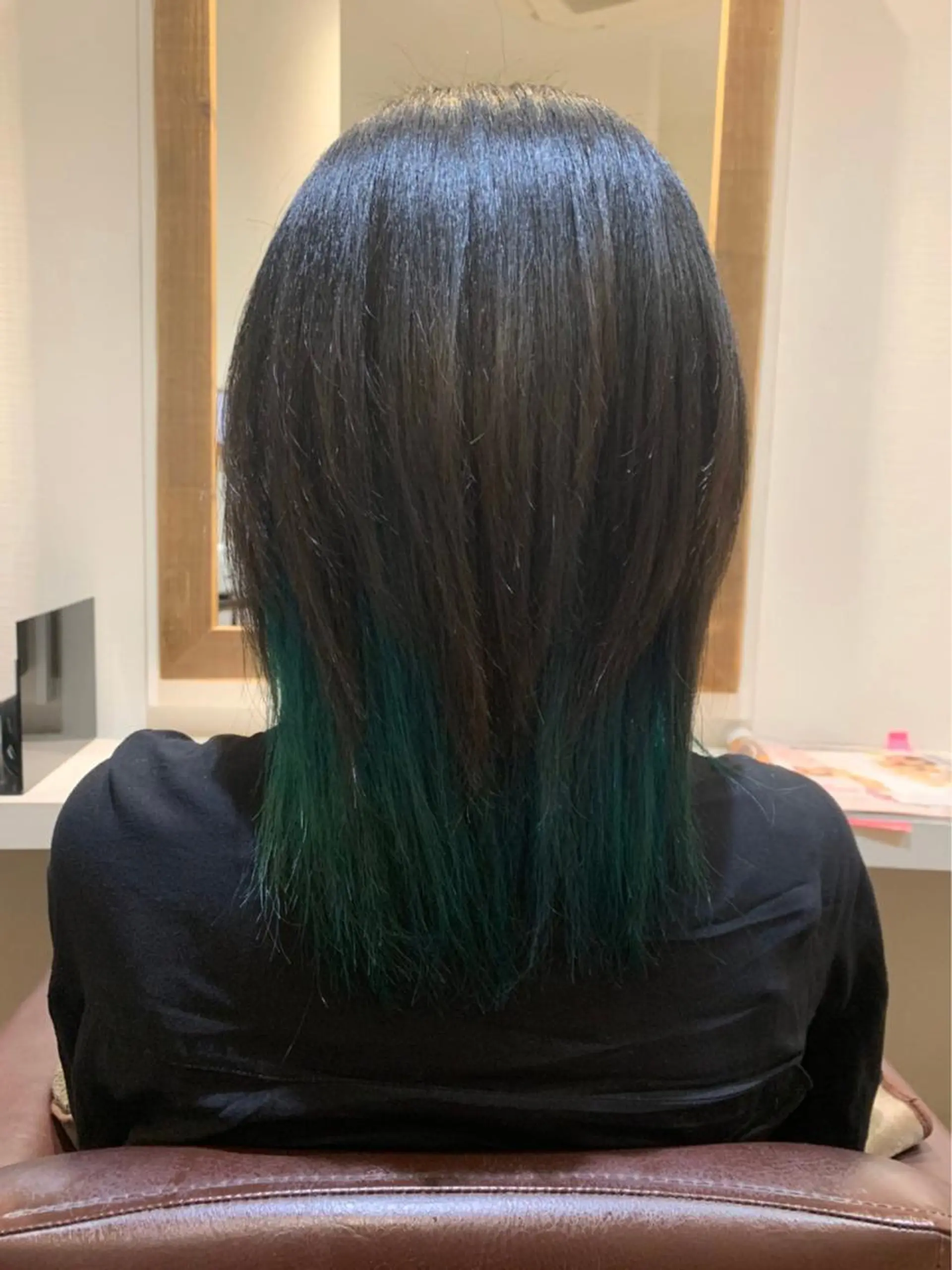 ミディアム カラー インナーカラー 🌹艶髪カラー🌹 津田晴加【西荻窪】のヘアスタイル