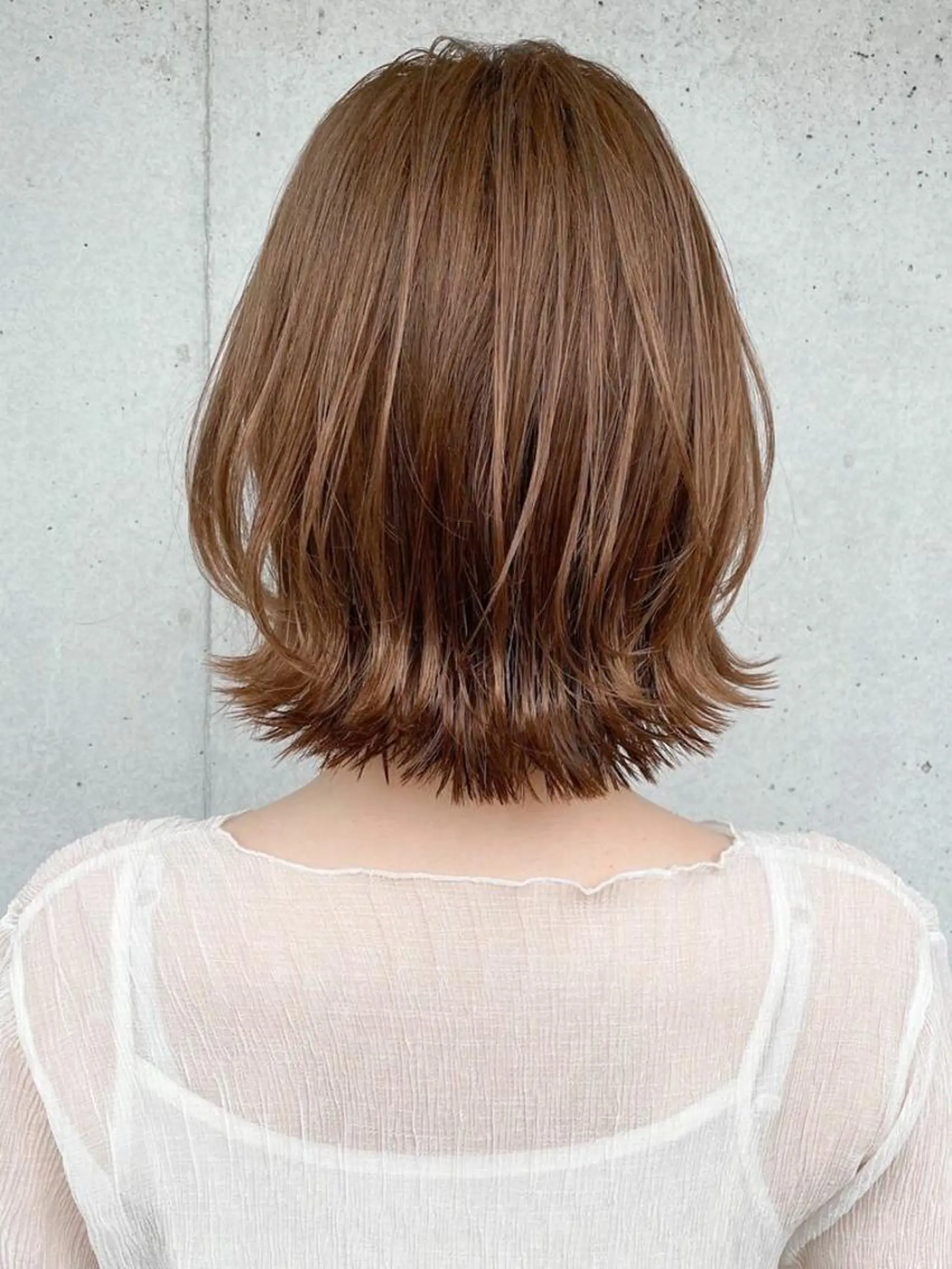 ミディアム カラー VALOR所属・✨ミニモ学割のみ✨ 学生さま応援企画ですのヘアスタイル