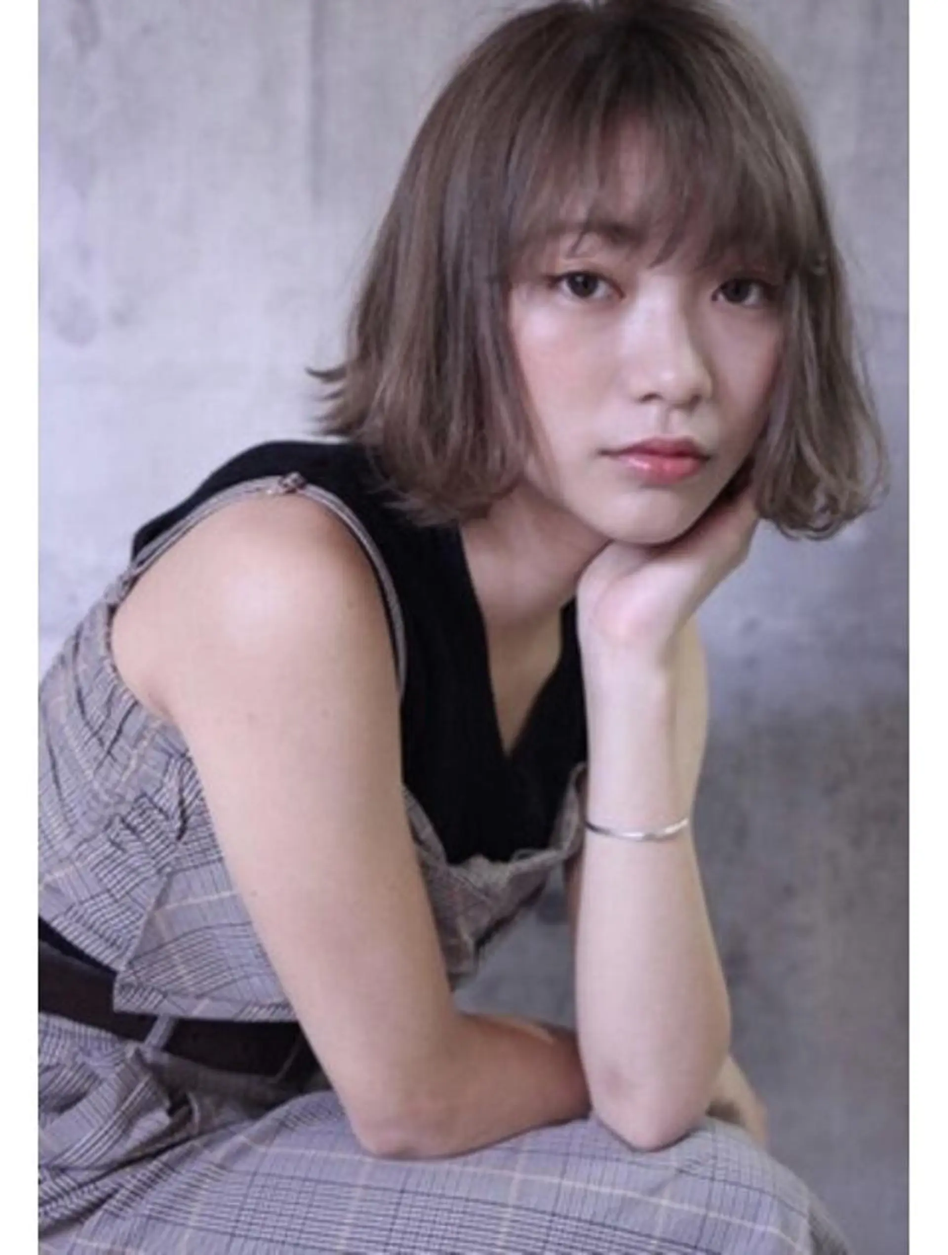 ショート カラー ⭐️ 美髪矯正 透明感 ⭐️ユウキのヘアスタイル