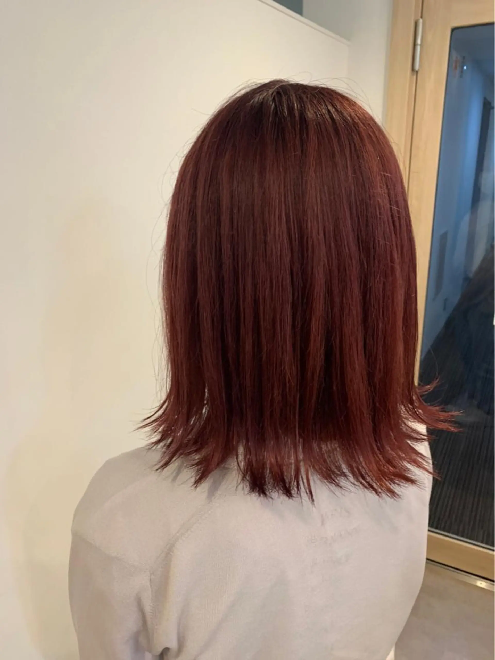 ミディアム 大迫 江梨のヘアスタイル