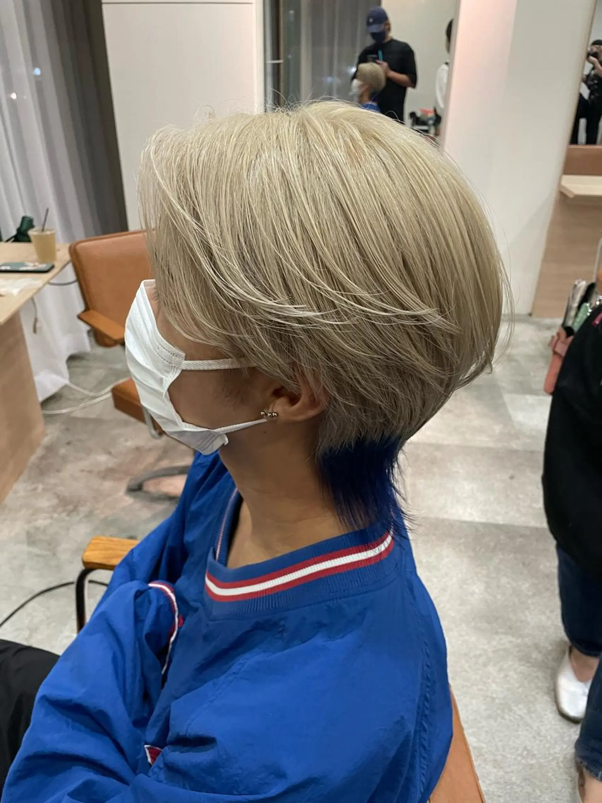 ショート カラー ハイトーン/ベージュ 指名No.1荒木涼太のヘアスタイル