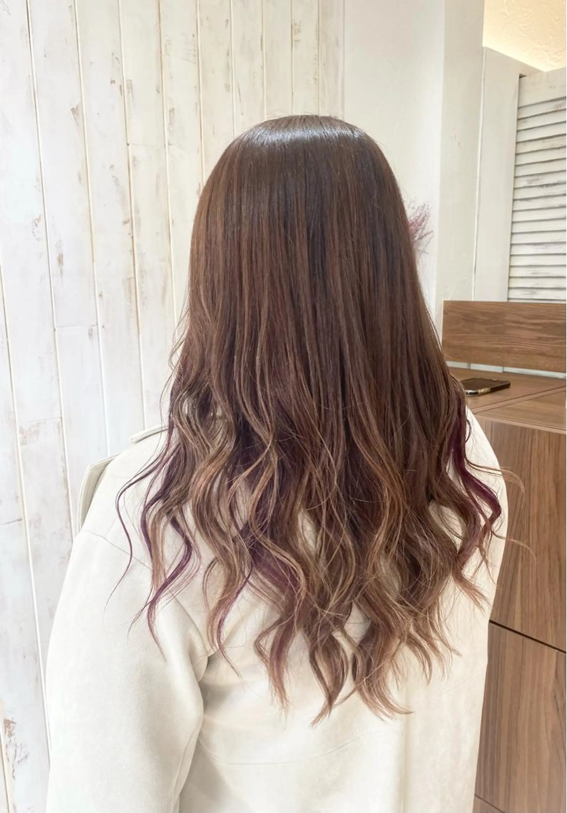 セミロング ヘアカラー 片桐 大介のヘアスタイル
