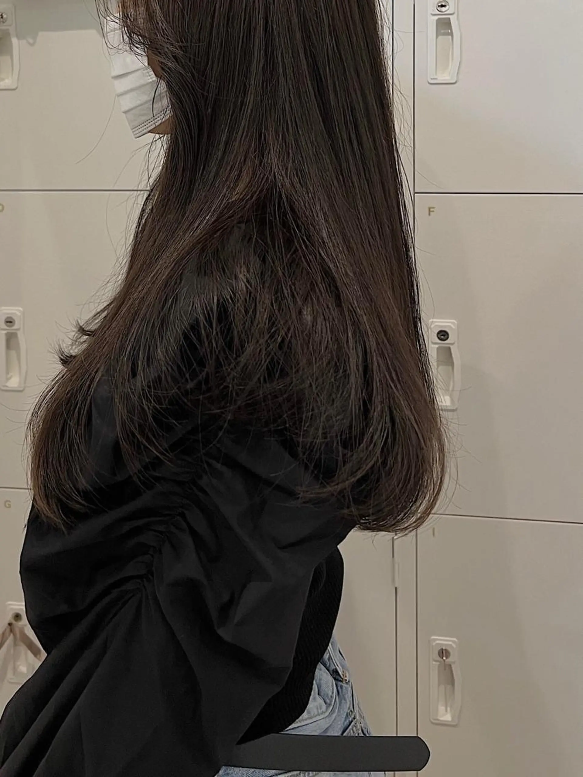 ロング カラー 透明感カラー イルミナカラー レイヤーカット ボブパーマNo.1のヘアスタイル