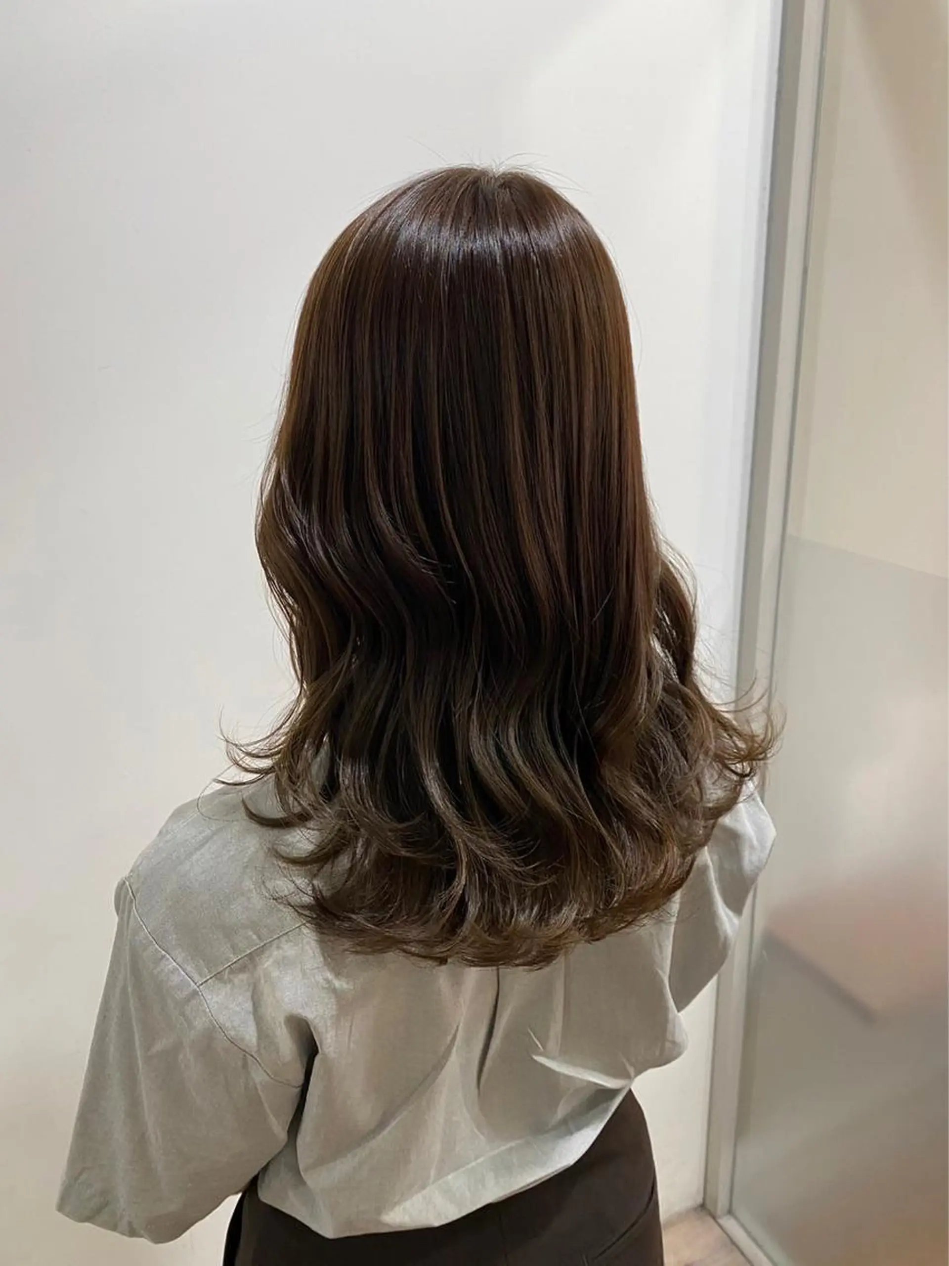 ロング ヘアカラー トリートメント つじ みさきのヘアスタイル