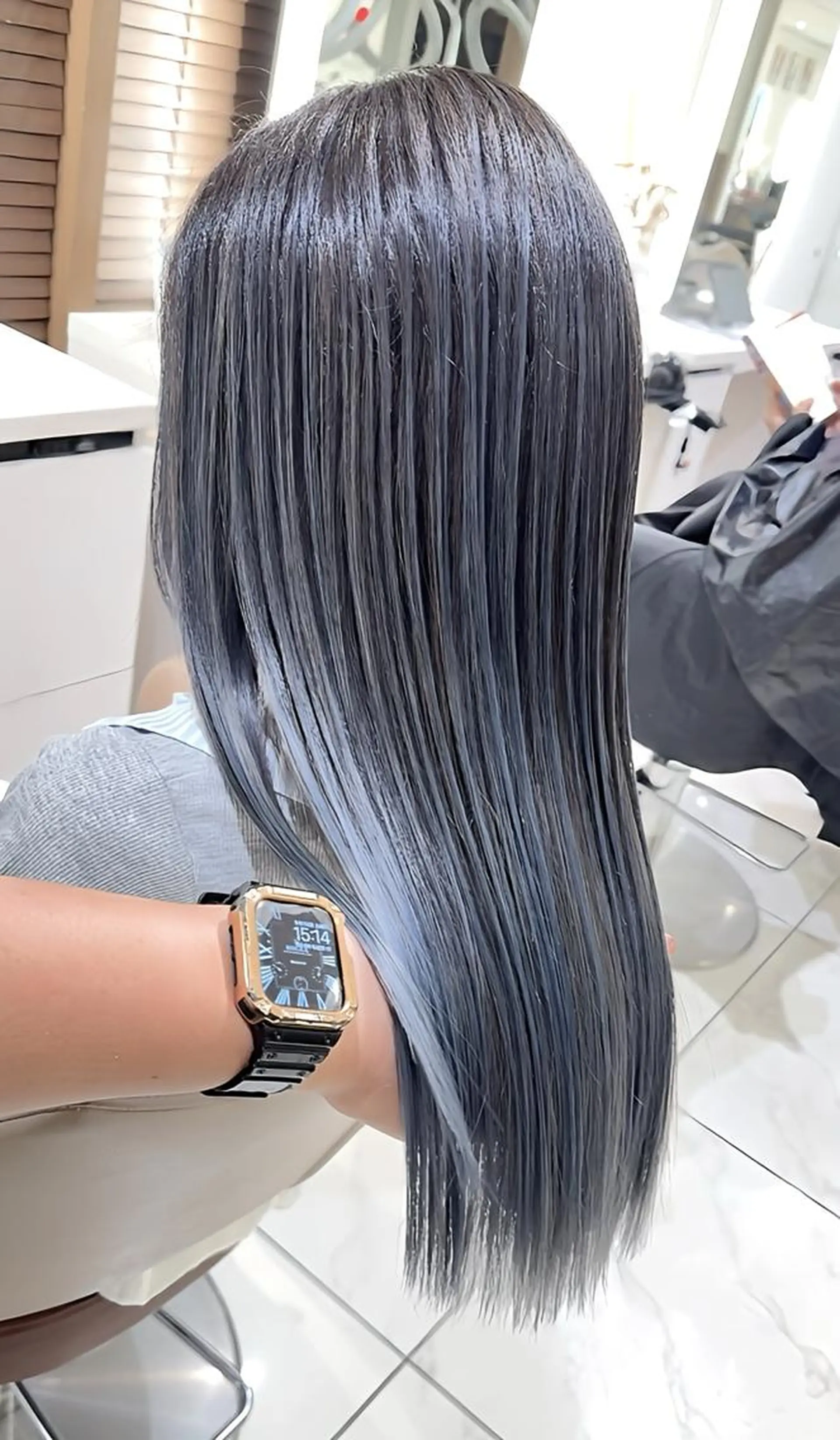 ロング 髪質改善 トリートメント トリートメント ヘッドスパ 髪質改善/縮毛矯正 /カラー/篠塚菜々子のヘアスタイル