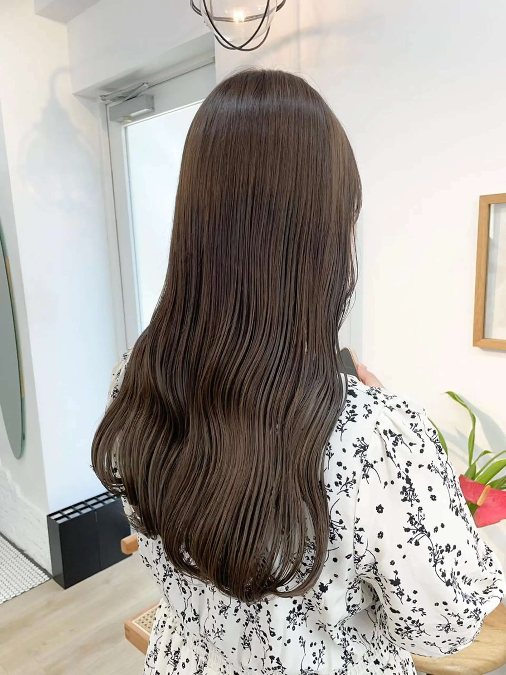 ロング ヘアカラー トリートメント 🌼たけや みのり🌿のヘアスタイル