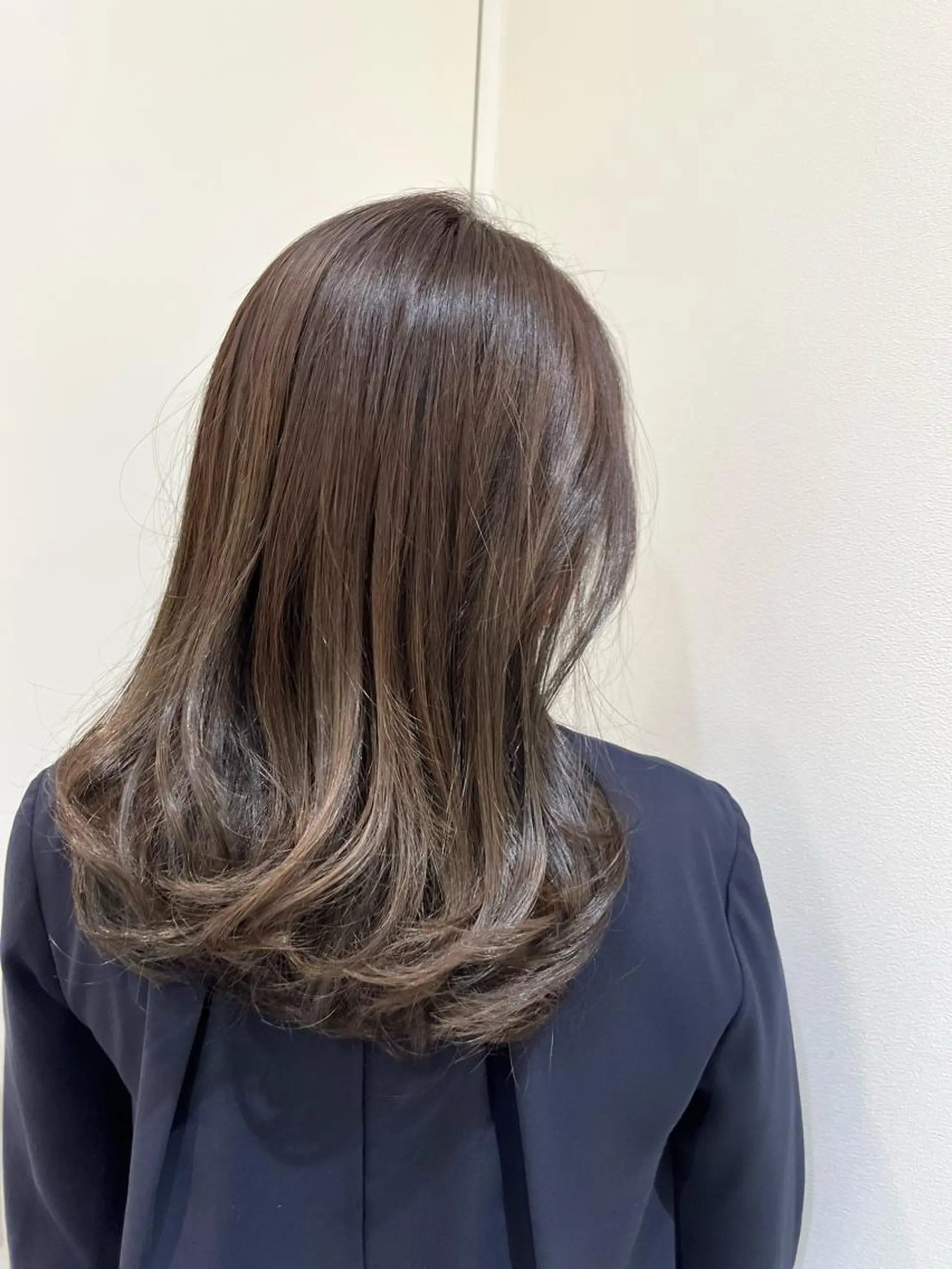 セミロング 💎レイヤー／メンズ 💎沢田琴音のヘアスタイル