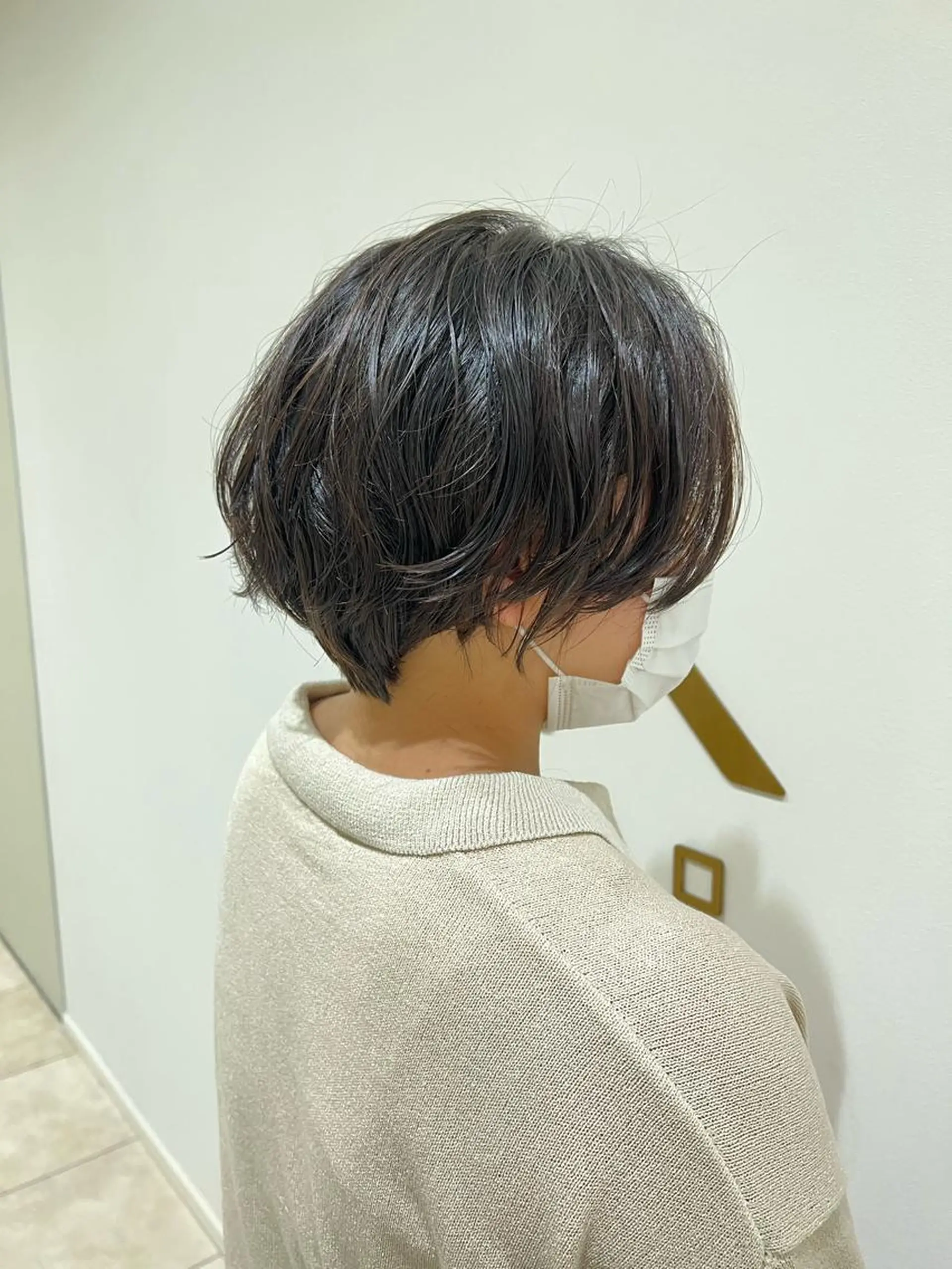 ショート パーマ 💎K-two名古屋 安田ちづる💎のヘアスタイル