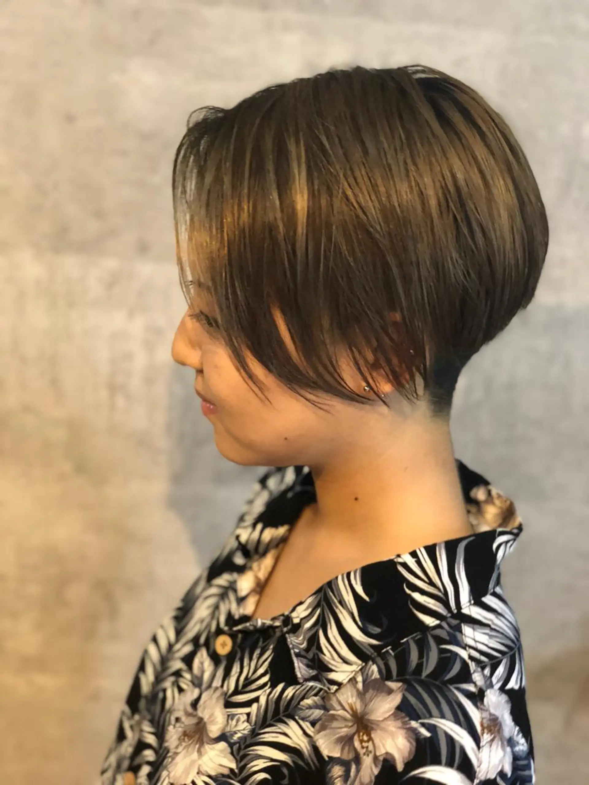 ショート ショートボブ ボブ ショートヘア カット hair salon Glanzのヘアスタイル
