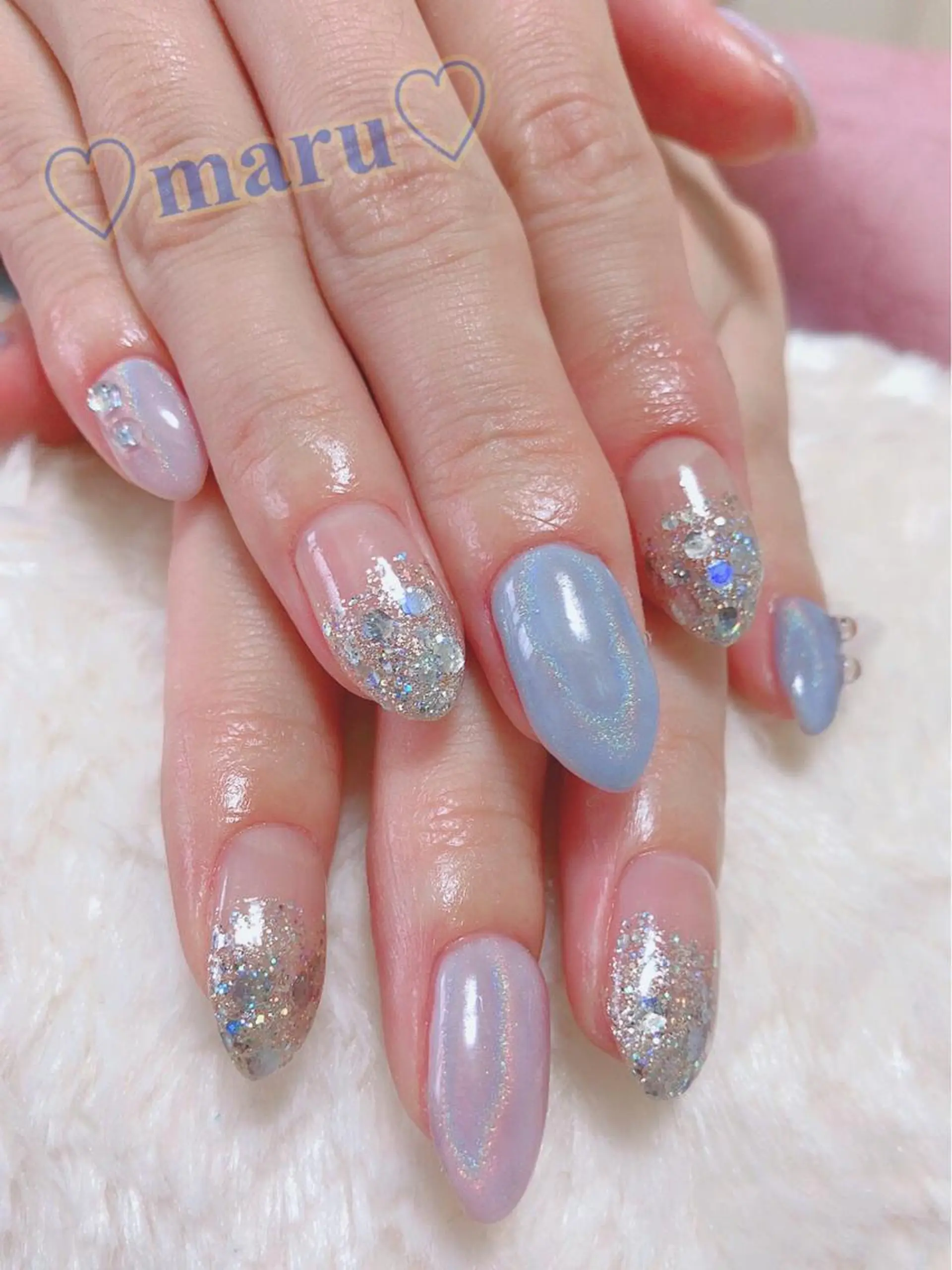 ネイル ハンドネイル フットネイル まるみ ♡のネイルデザイン