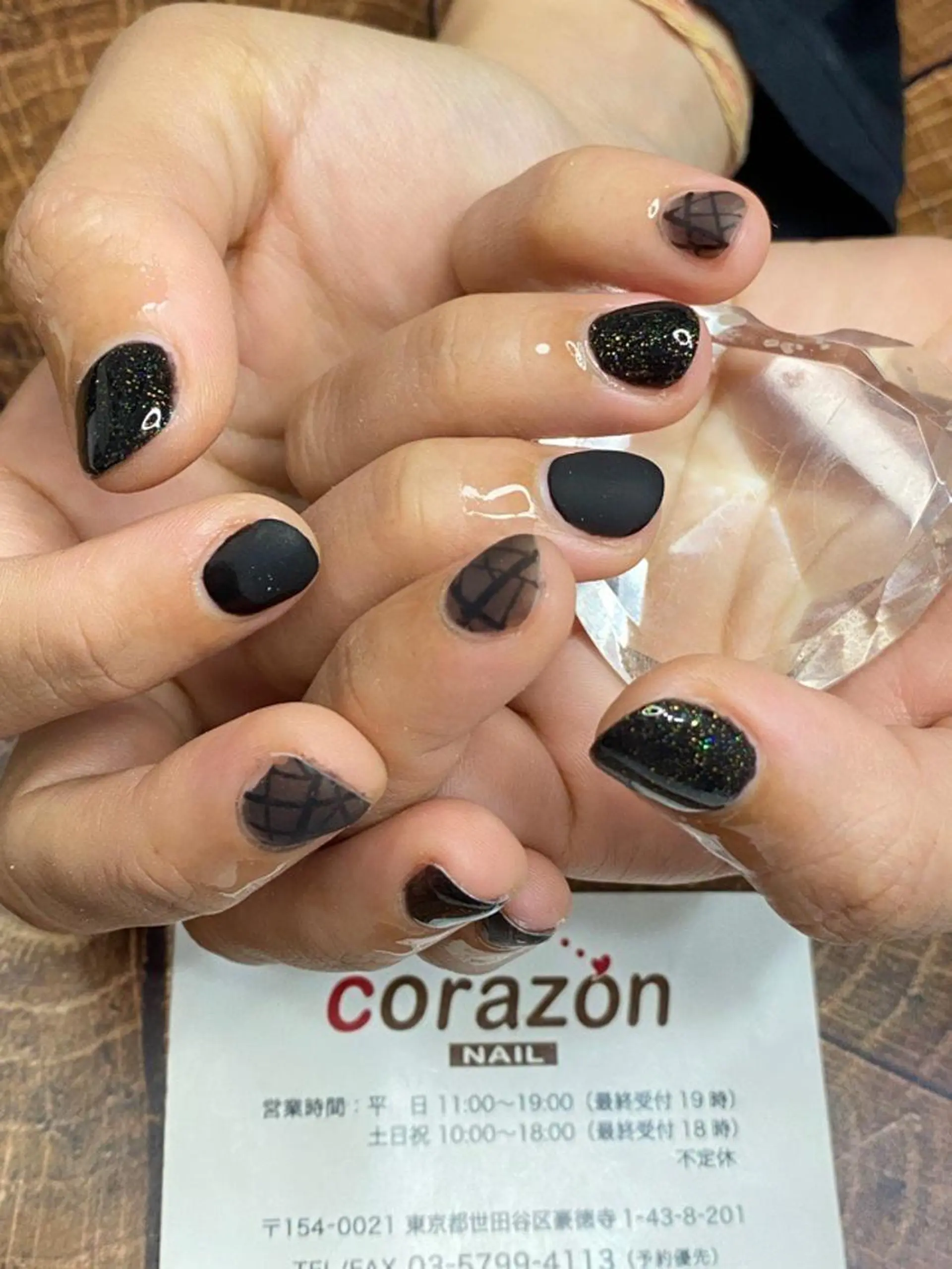 ネイル アートネイル グラデーション ラメ(グリッター) マットネイル corazon所属・ネイリスト aicoのネイルデザイン