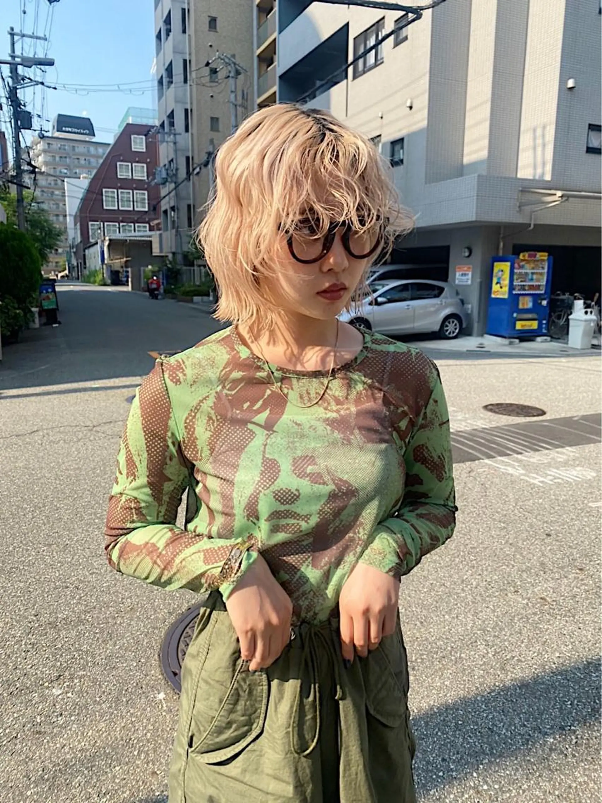 ミディアム ヘアカラー トリートメント 🌼FERIA梅田 shiho🌼のヘアスタイル