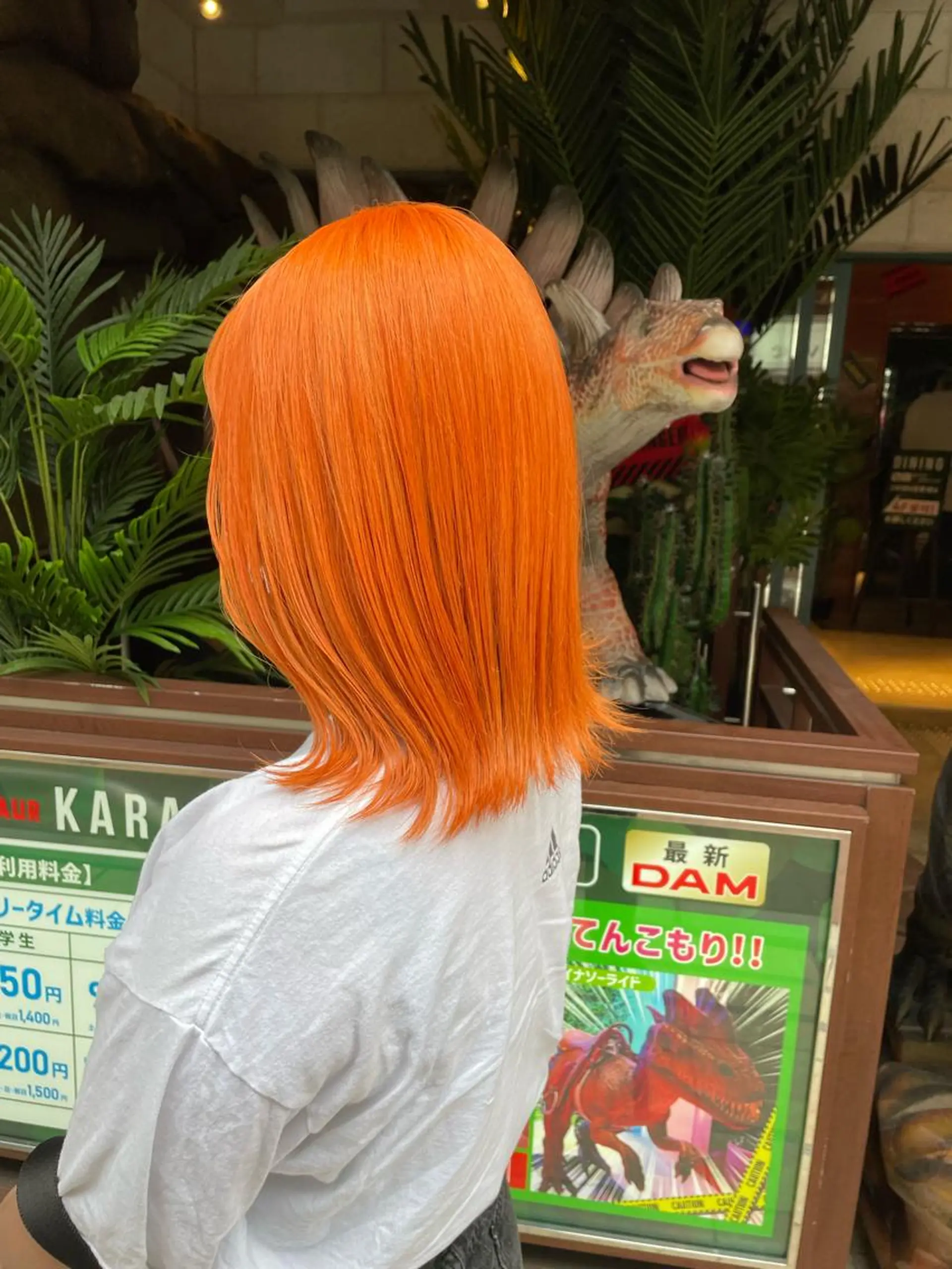カラー オレンジ Hair mission【ヘアーミッション】心斎橋所属・エクステ／レイヤー 落合/心斎橋のヘアスタイル