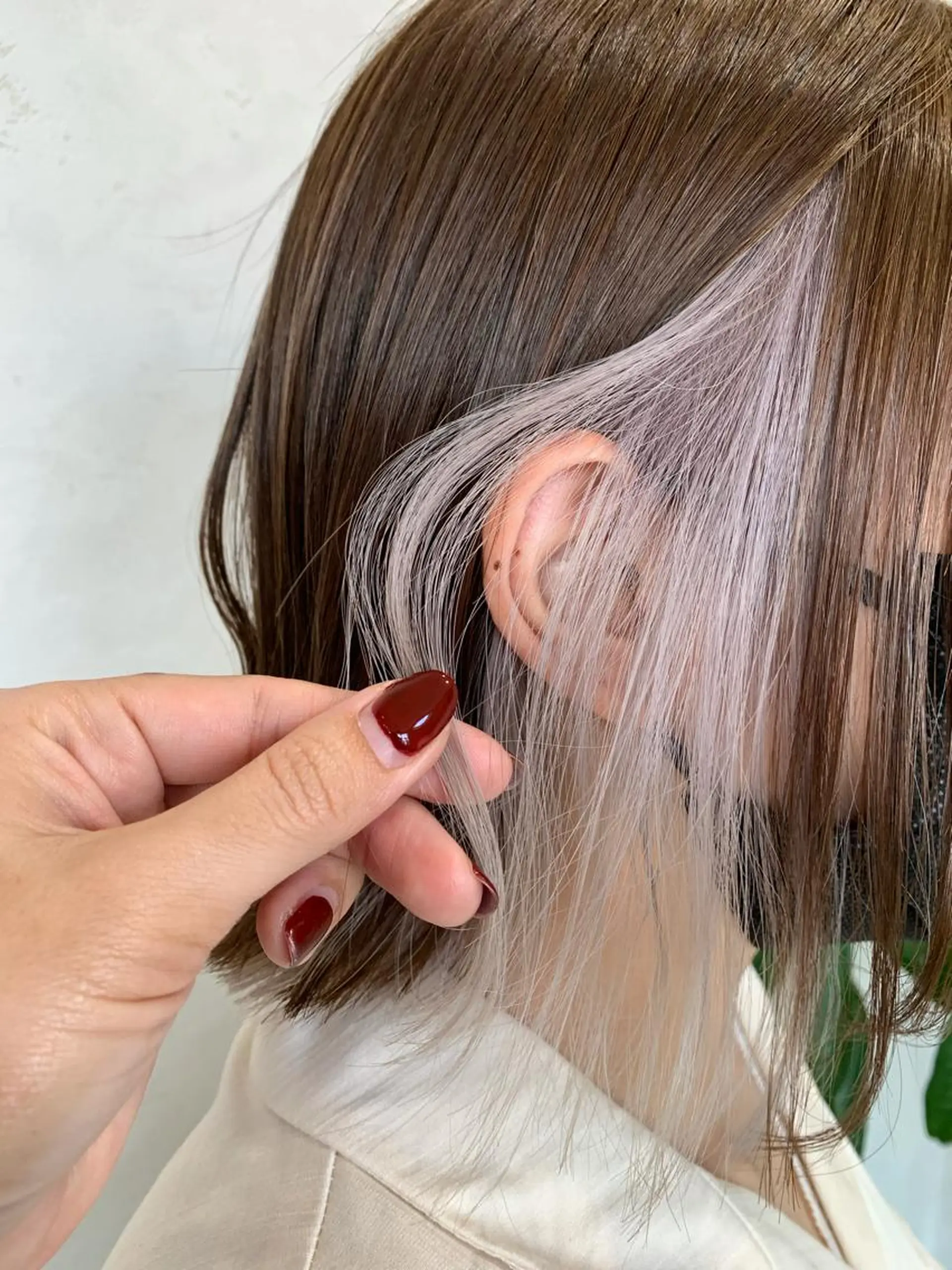 ショート ボブ ヘアカラー pesca札幌所属・🐤pesca YAMAMOTO🐤のヘアスタイル