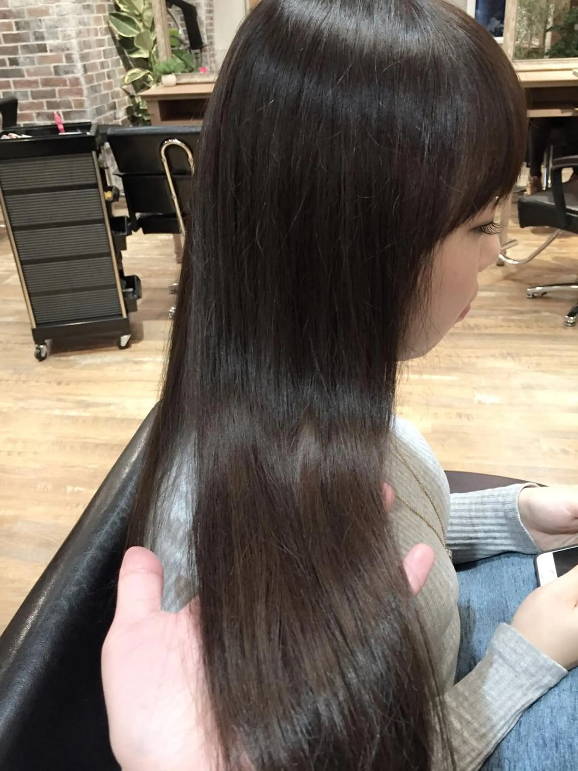 ロング カラー アッシュ 髪質改善サロン Liko🌟のヘアスタイル