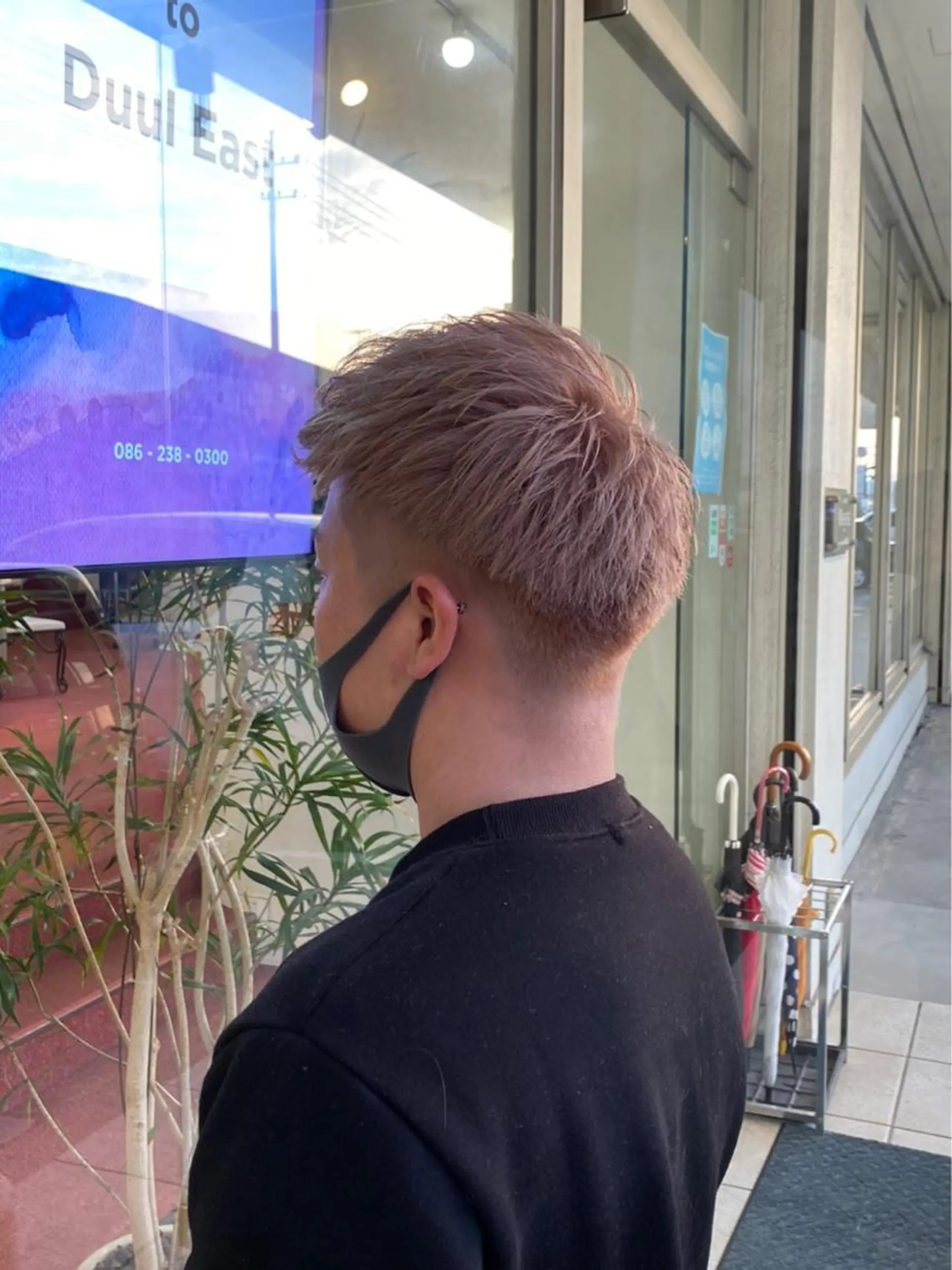 ショート カラー メンズ 伴藤 寿男のヘアスタイル